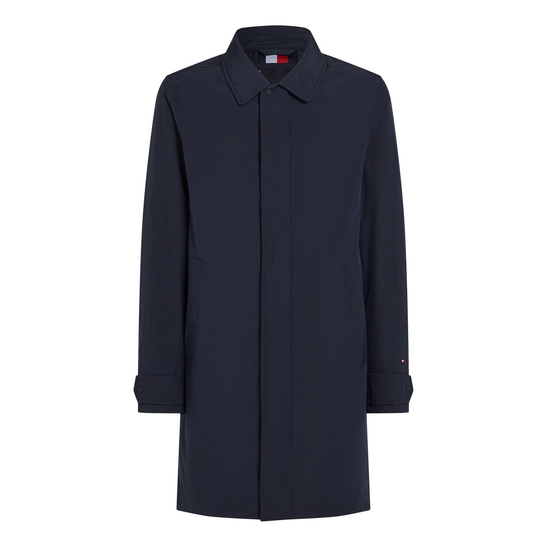 Tommy Hilfiger Packable Water Resistant Lightweight Trench Coat