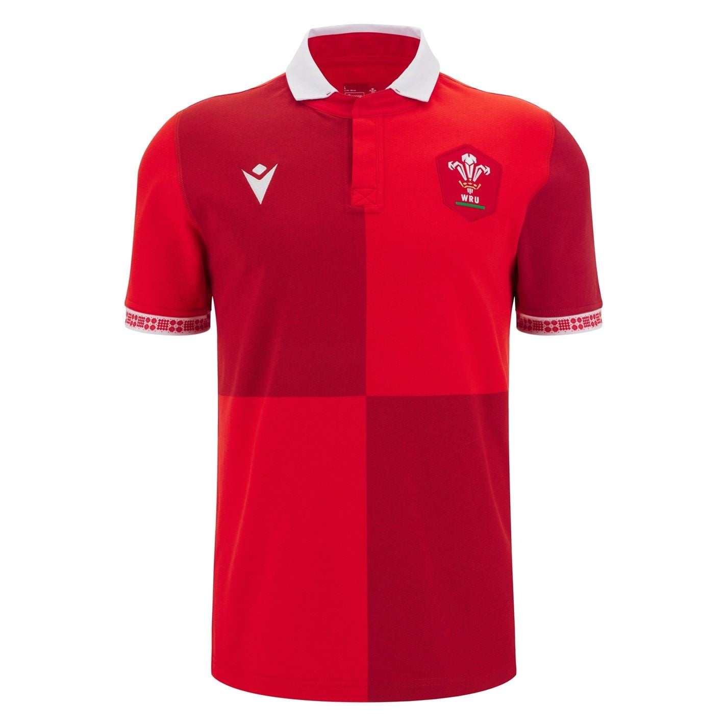 Macron Wales Rugby Home Shirt 2025 Adults