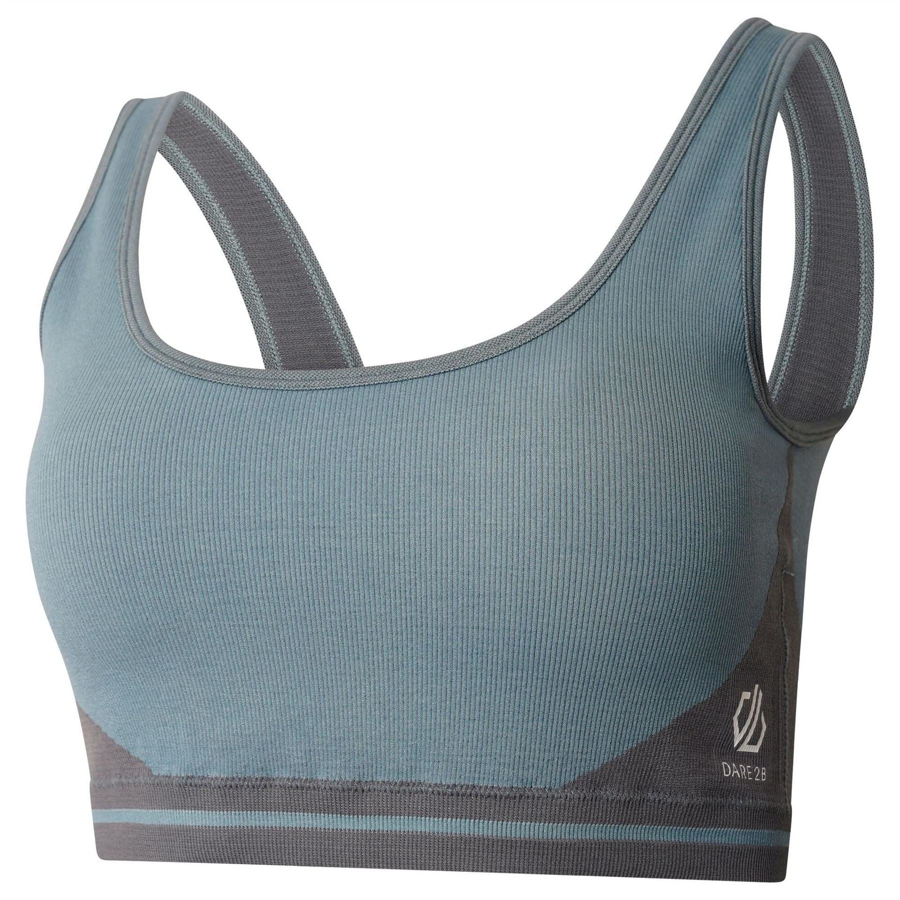 Dare 2b Scoop Neck Slim Fit Cropped Bra