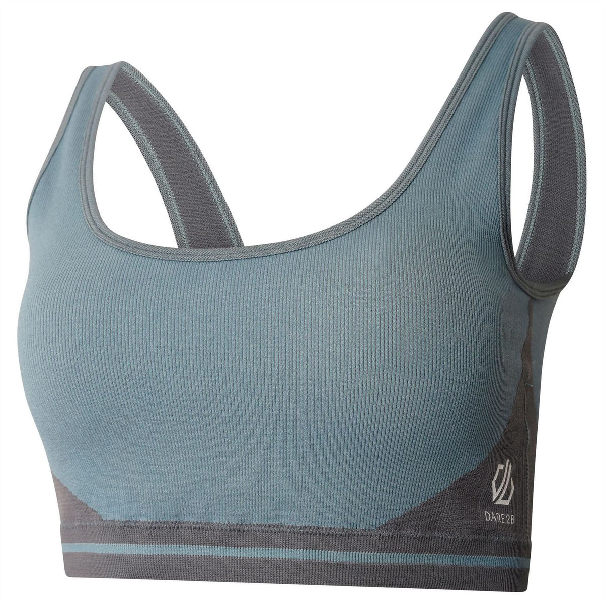 Dare 2b Scoop Neck Slim Fit Cropped Bra