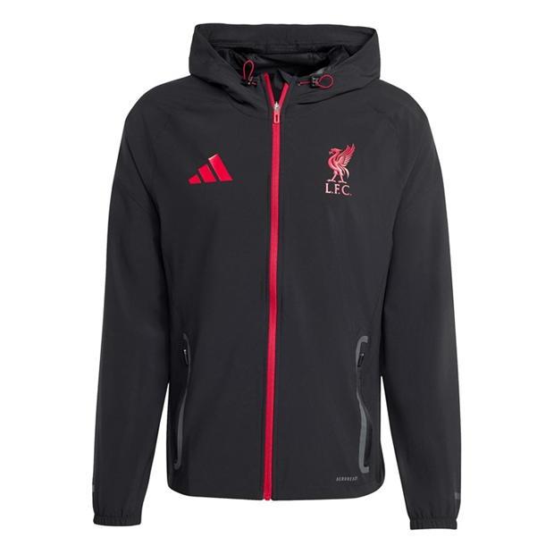 adidas Liverpool Travel Tracksuit Jacket 2025 2026 Adults