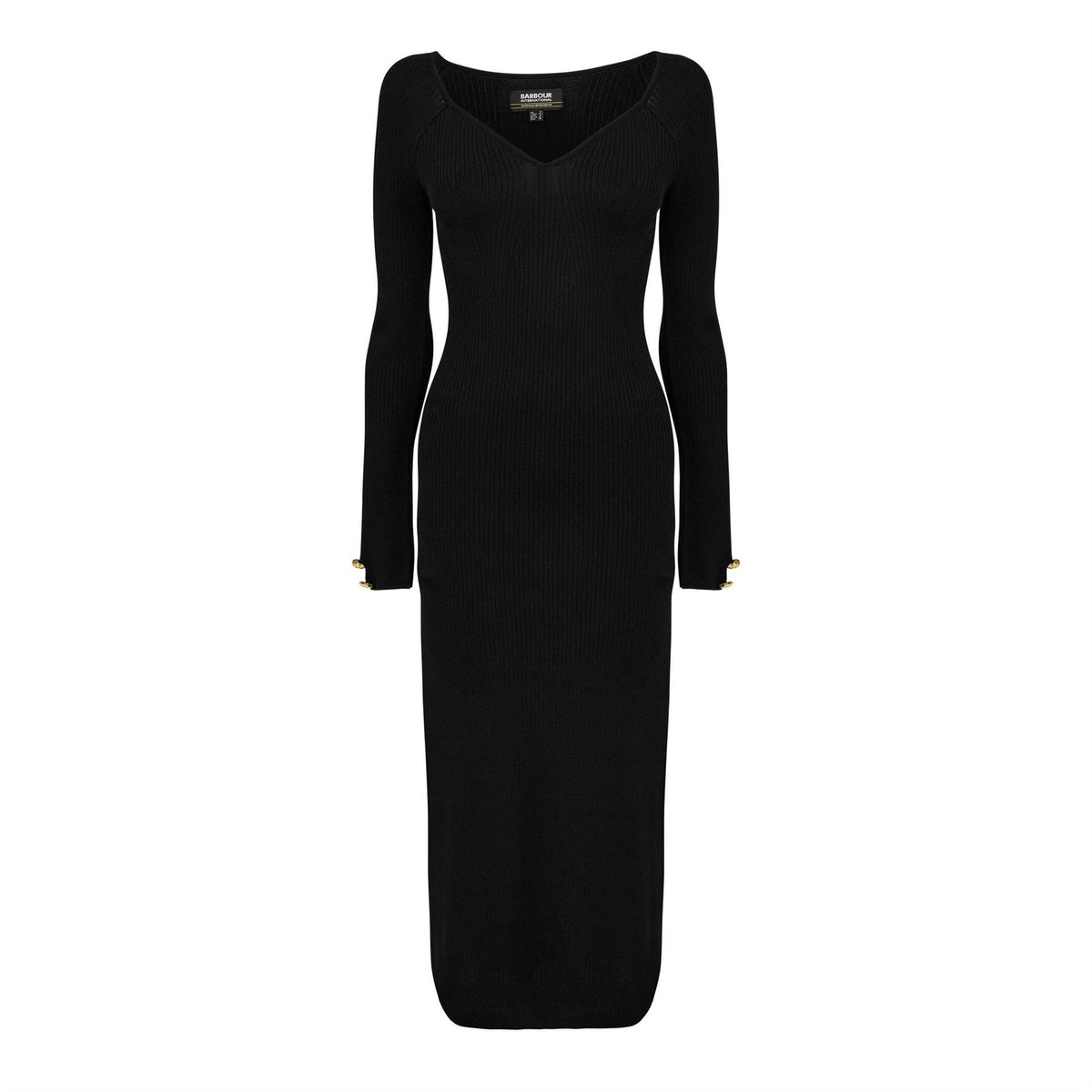 Barbour International Knitted Midi Dress