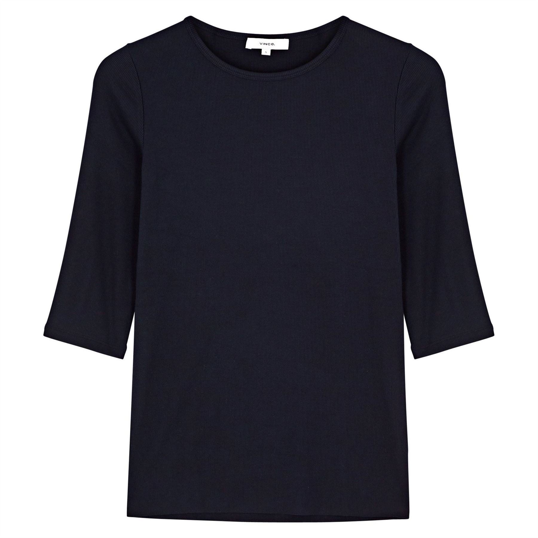 Vince Ss Elbow Slv Crew Tshir