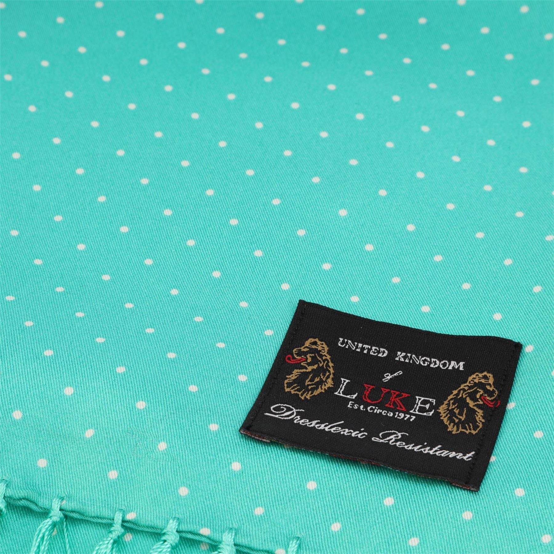 Luke Polka Dot Oblong Scarf