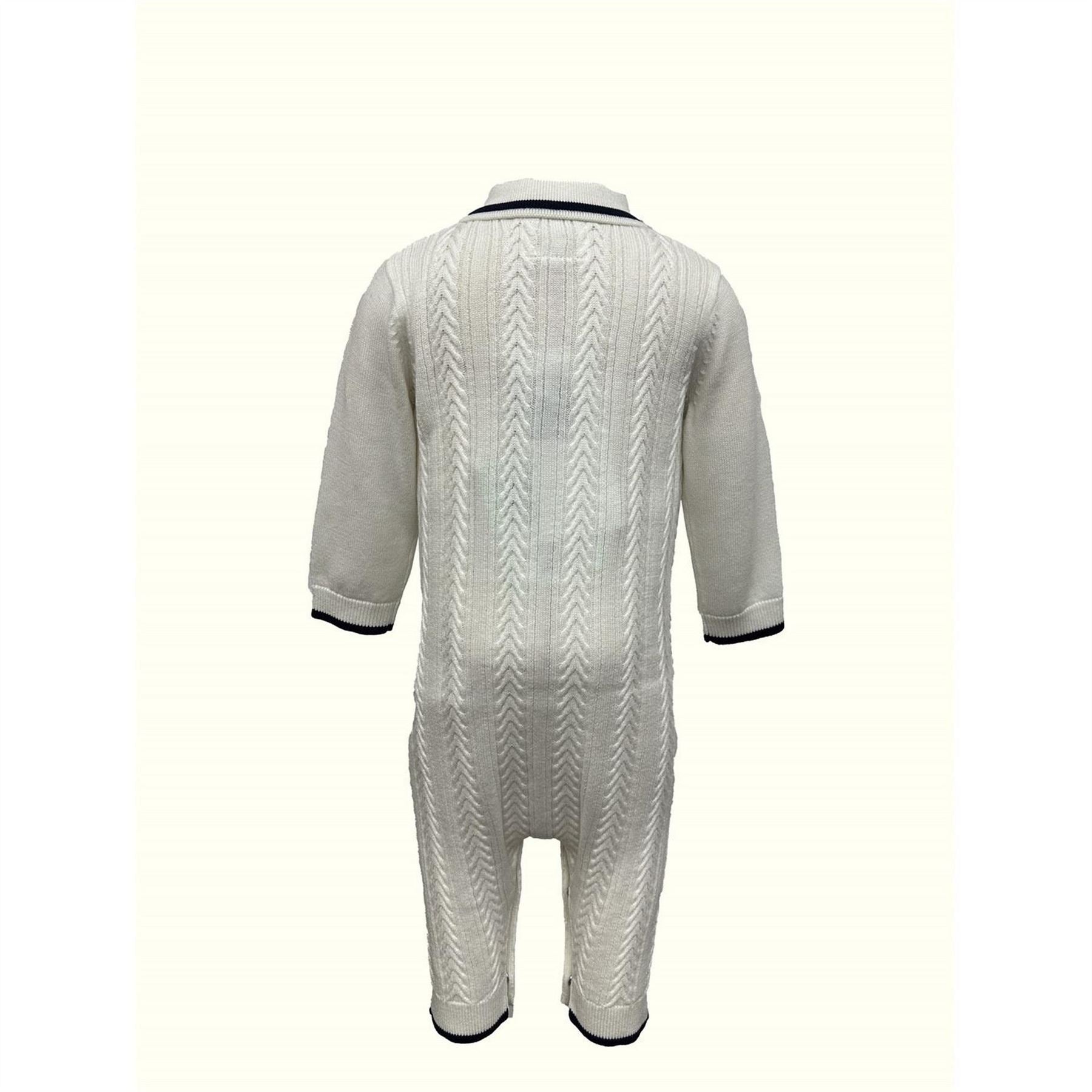Pretty Green Collared Neck Long Sleeve Cable Knit Romper
