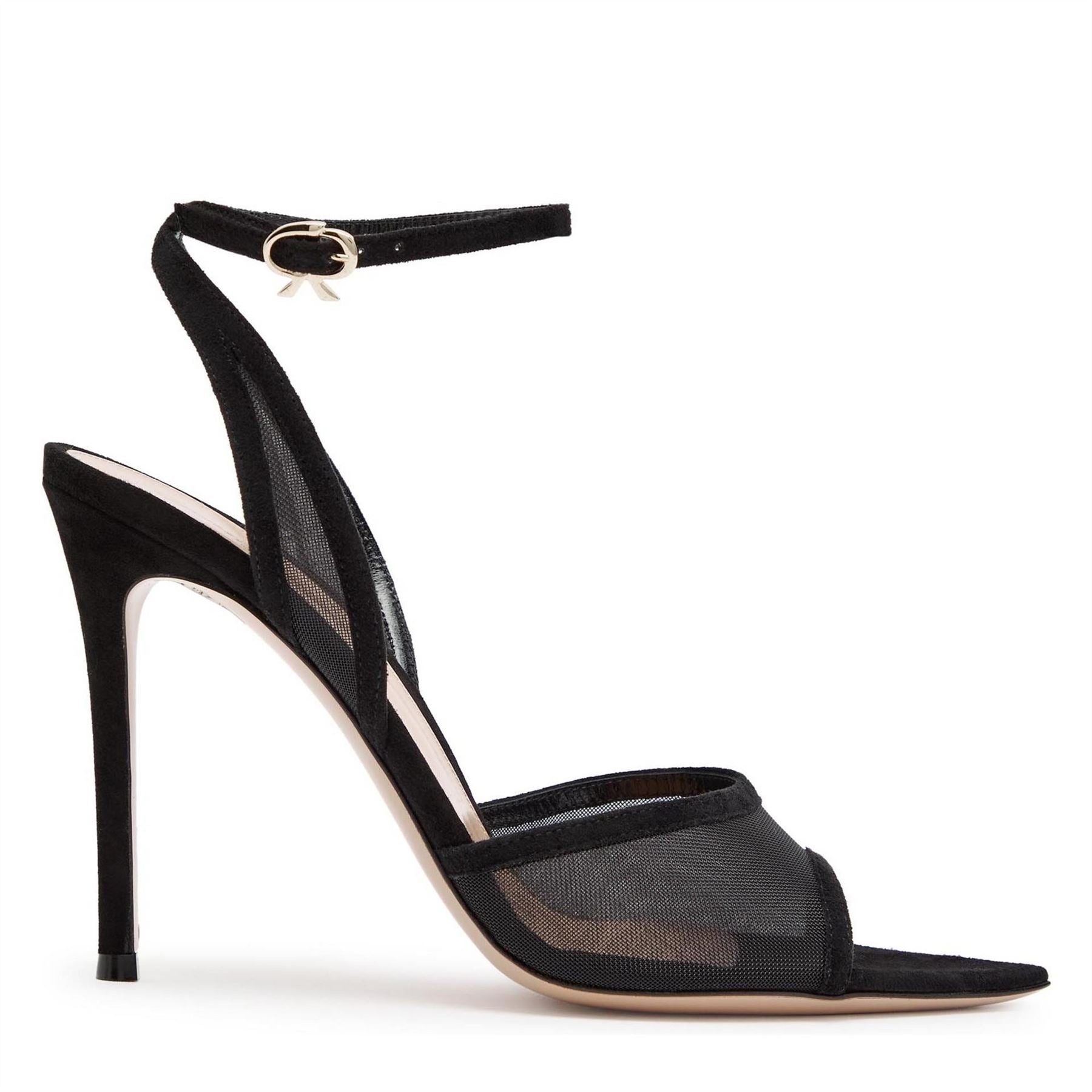 Gianvito Rossi Camoscio+organza