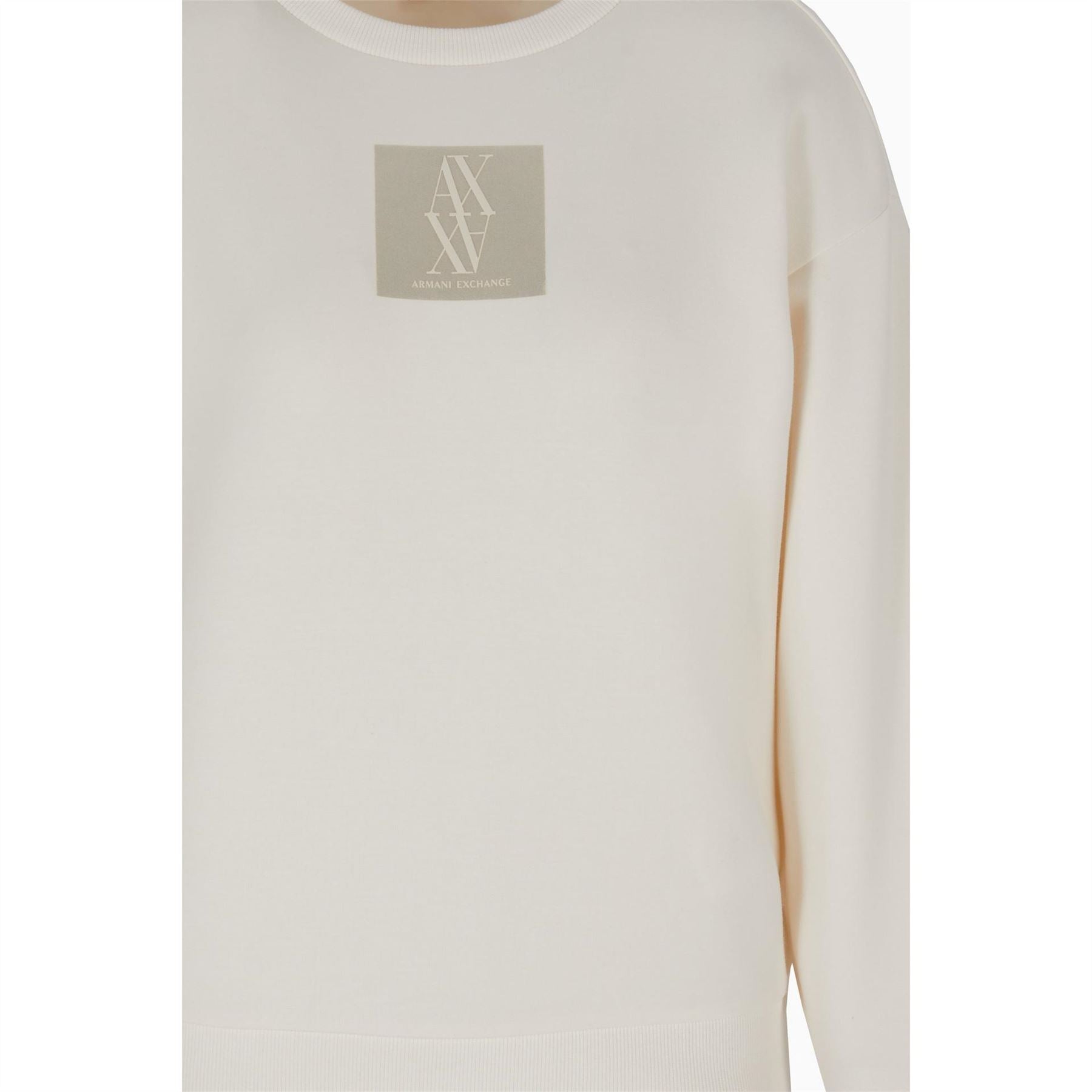Armani Exchange Crew Neck Regular Fit Sweatshirt