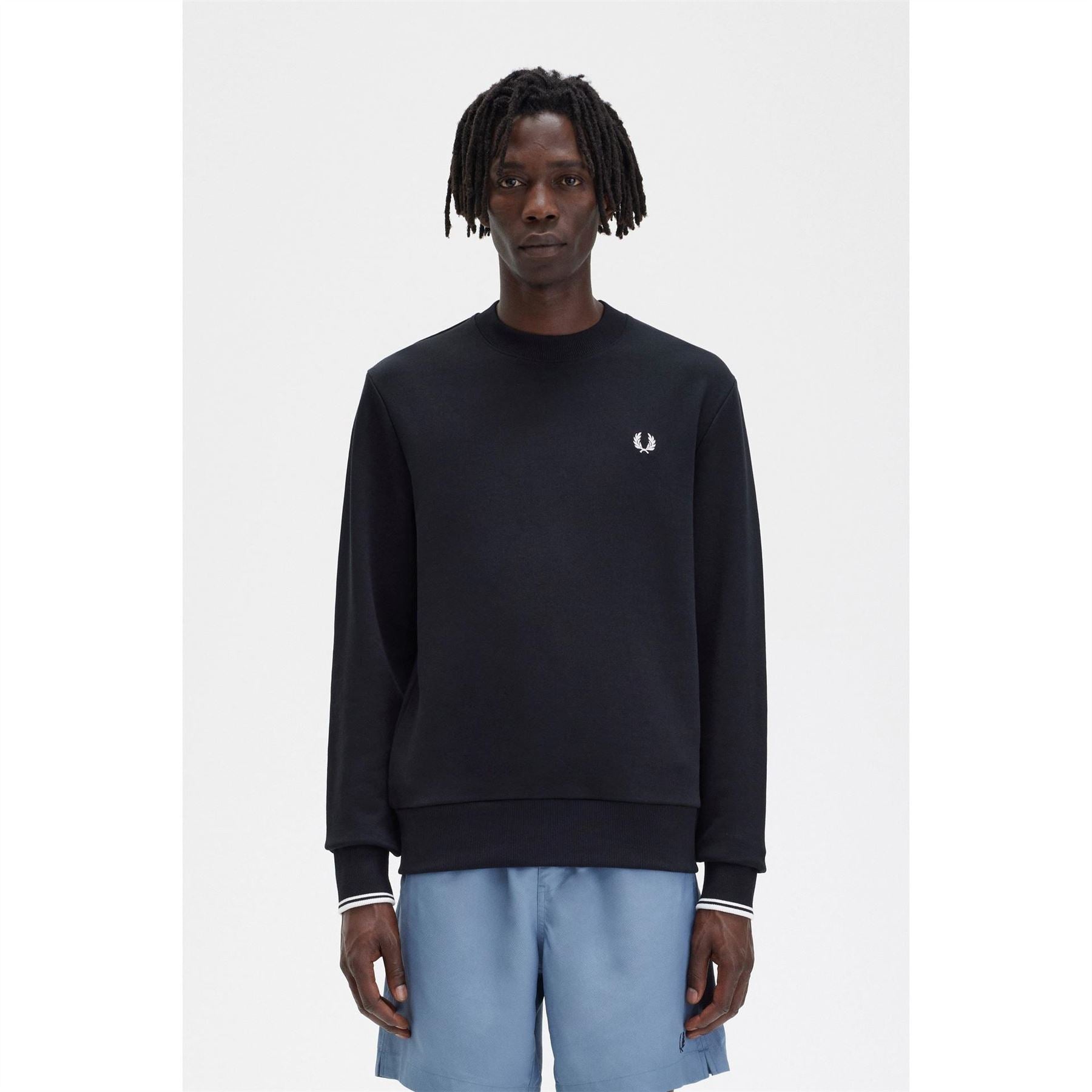 Fred Perry Neck Sweatshirt