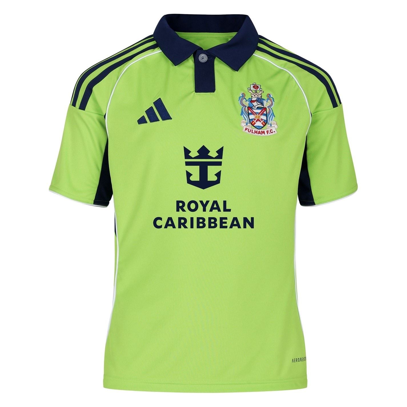 adidas Fulham Away Shirt 2025 2026 Juniors