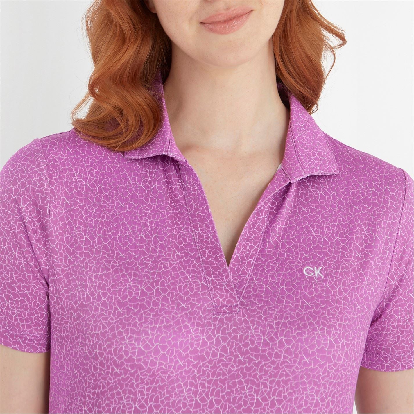 Calvin Klein Golf Short Sleeve Performance Polo Shirt