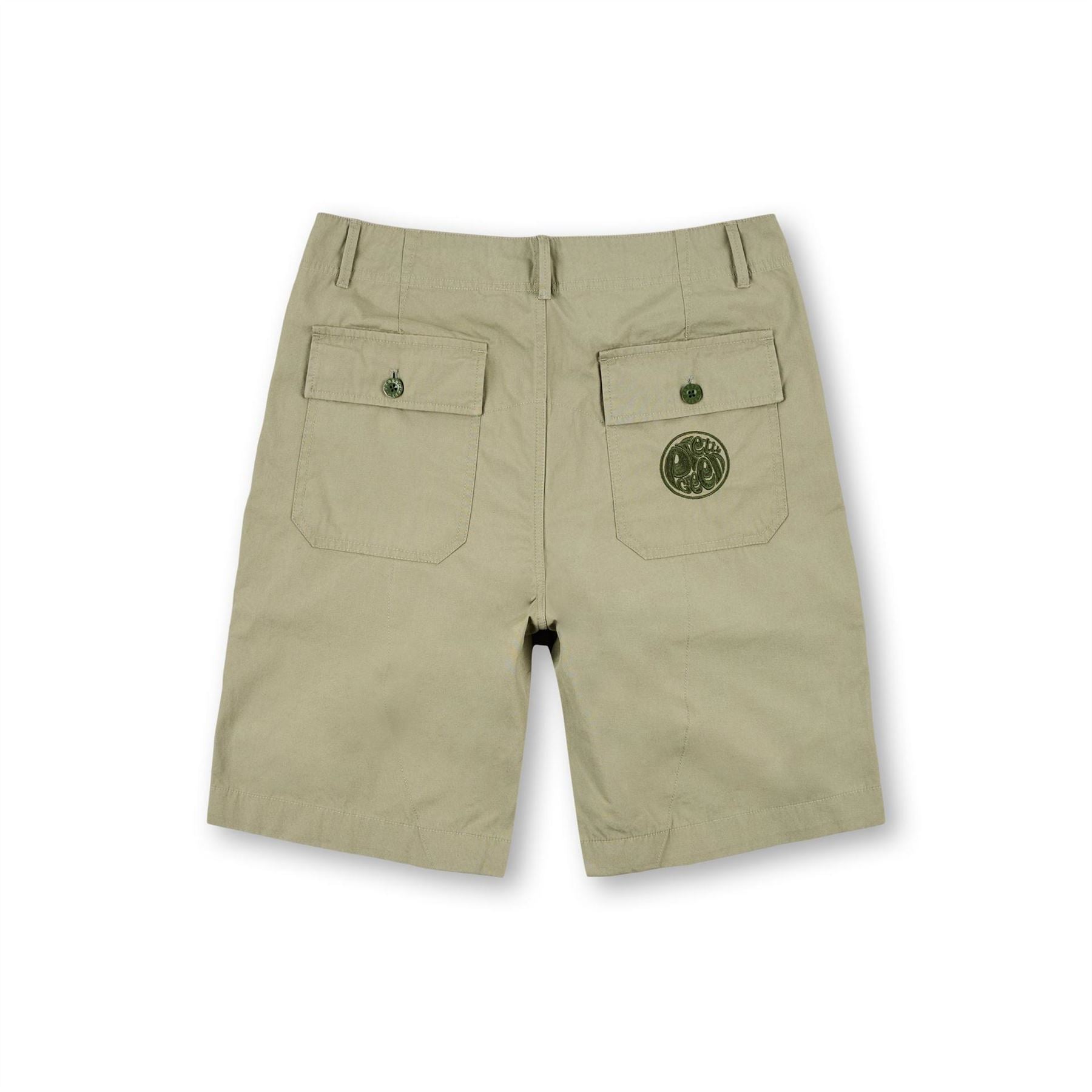 Pretty Green Cargo Shorts with Utility Pocket