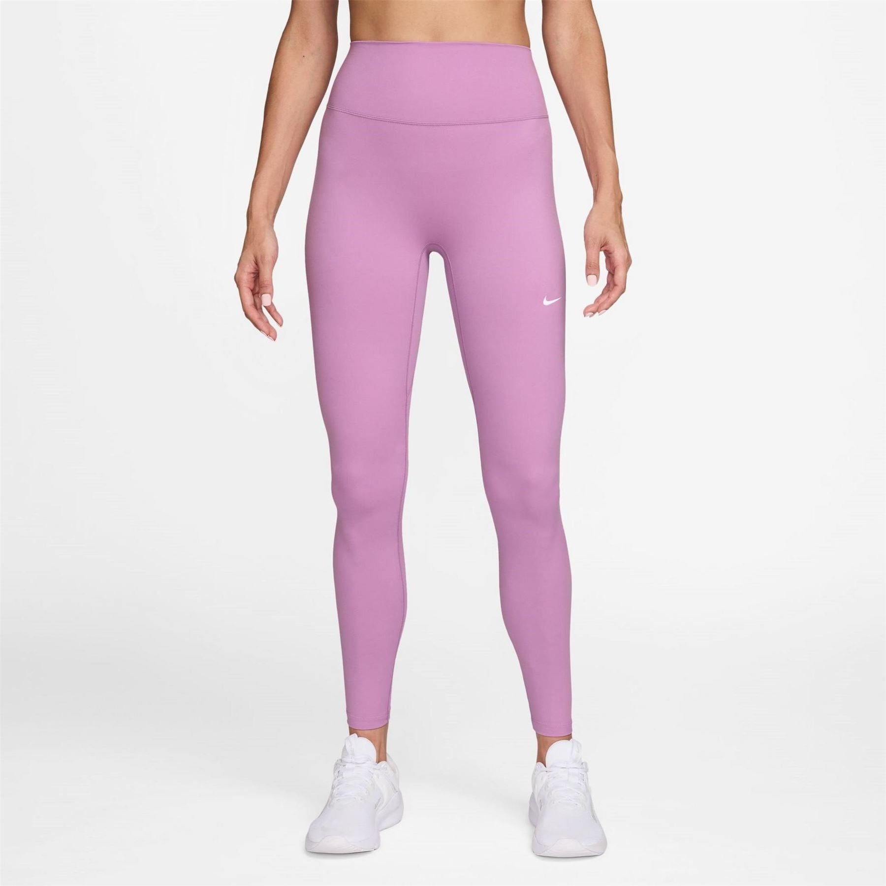 Nike Womens One Seamless Front High Waisted Leggings