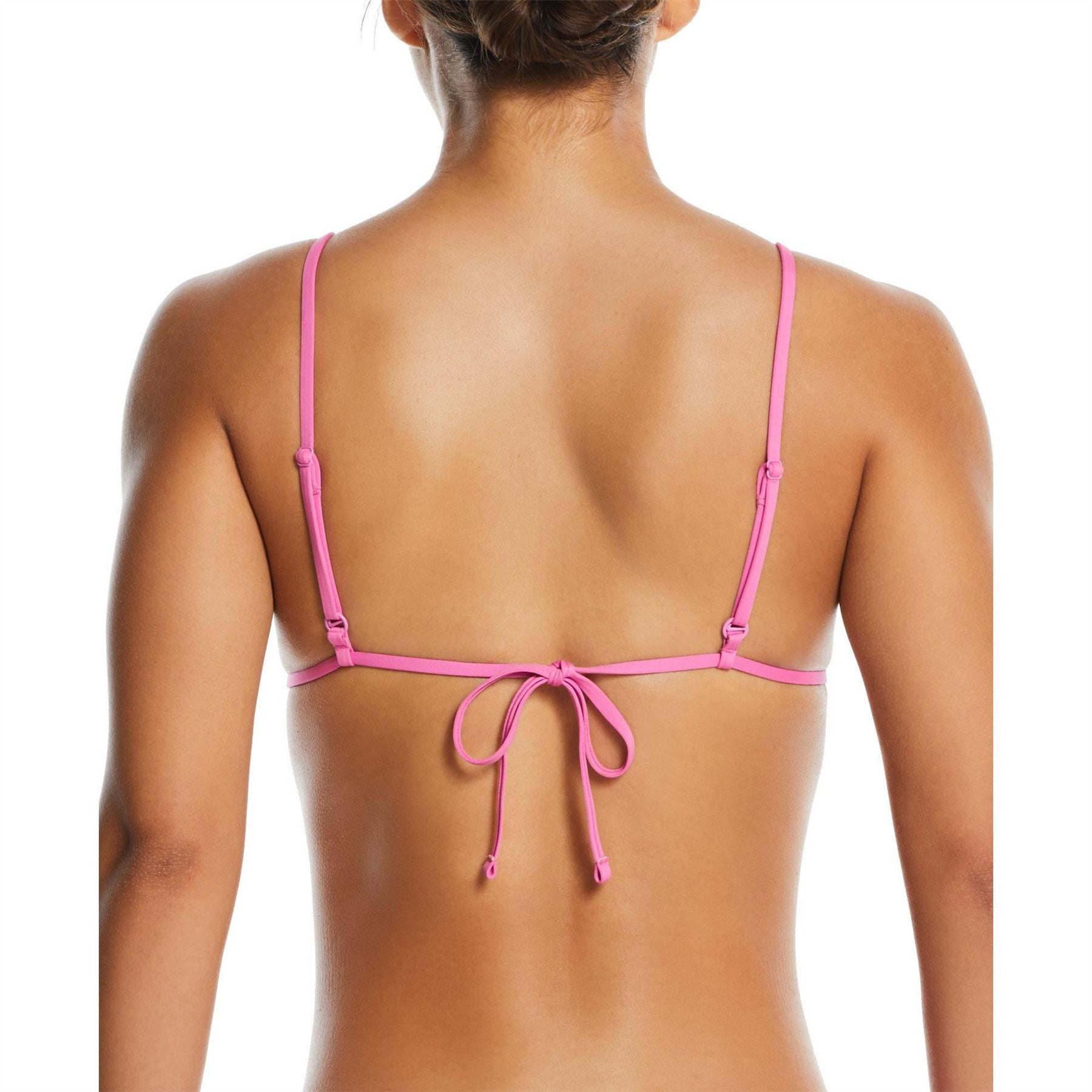 Nike Tie Back Textured Triangle Bikini Top