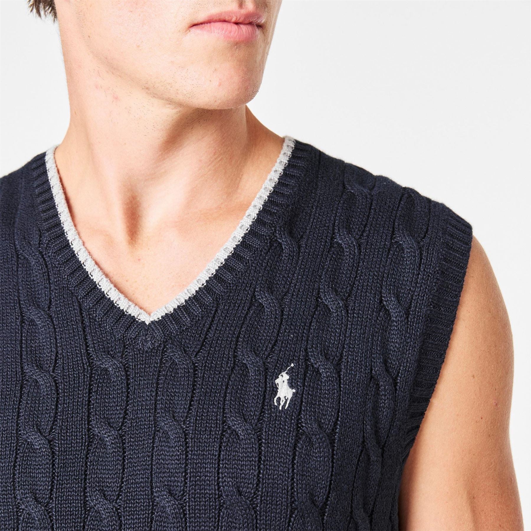 Polo Ralph Lauren Cable Knit Sweater Vest