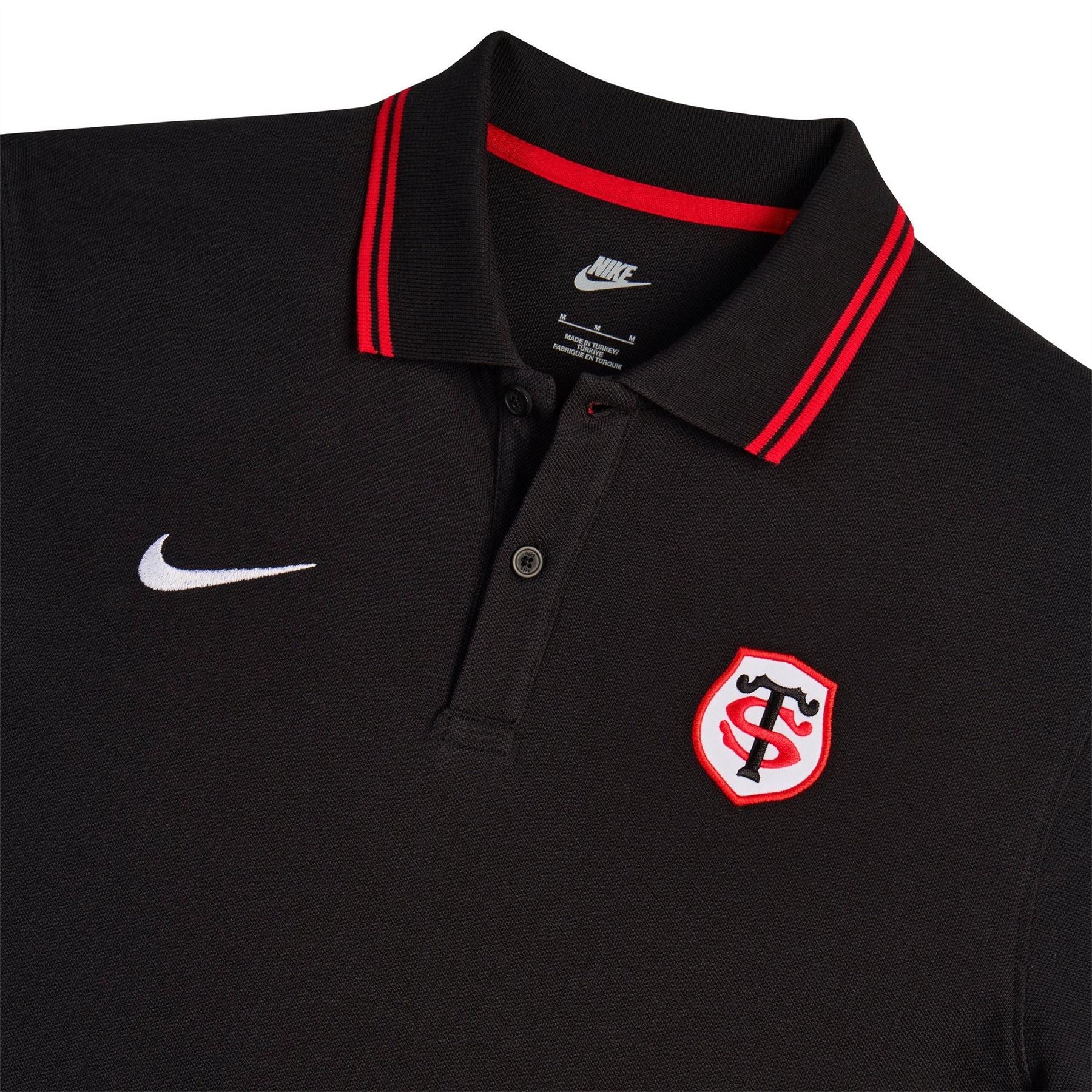Nike St Dri Fit Pique Short Sleeve Rugby Polo