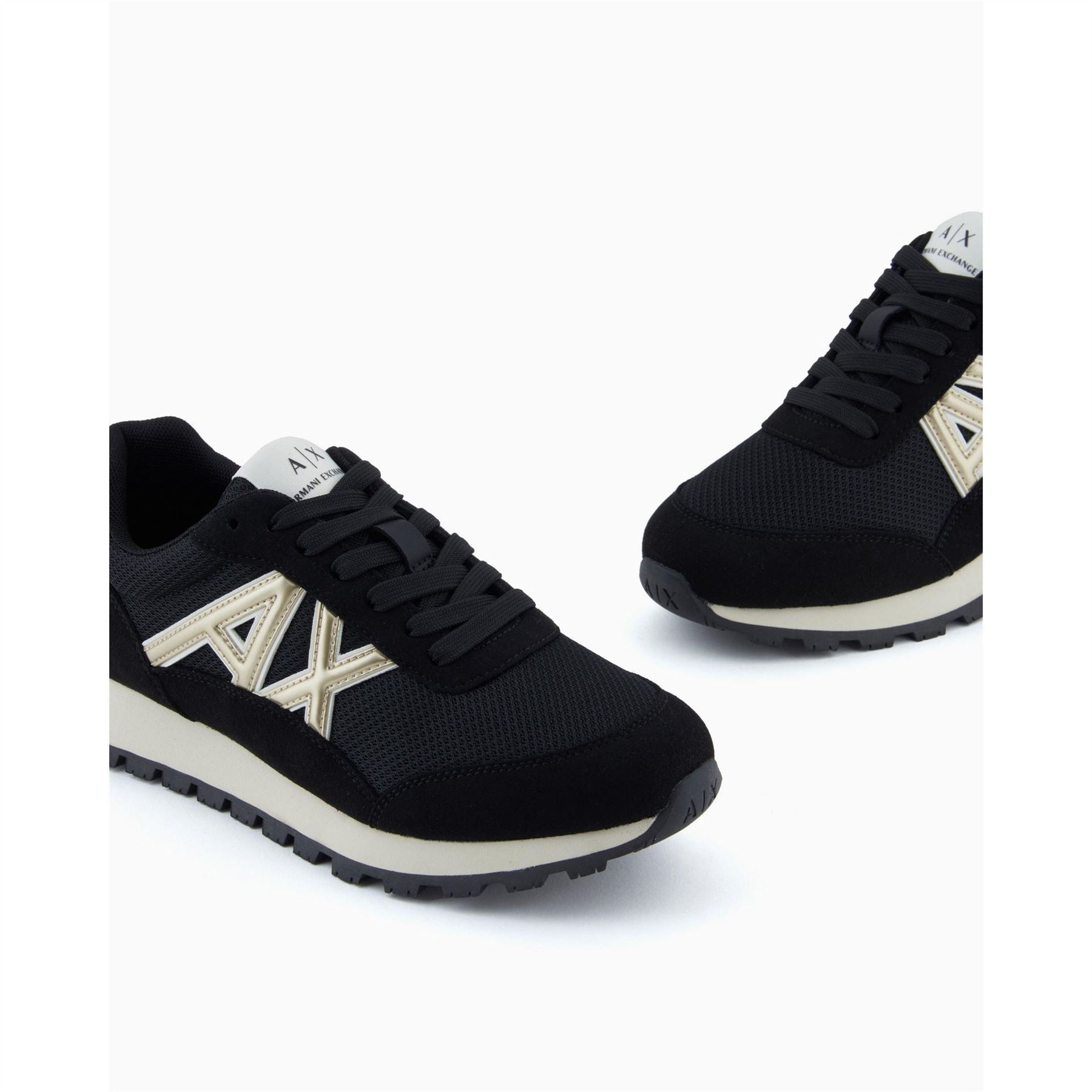 Armani Exchange Exchange Low Top Lace-Up Sneakers