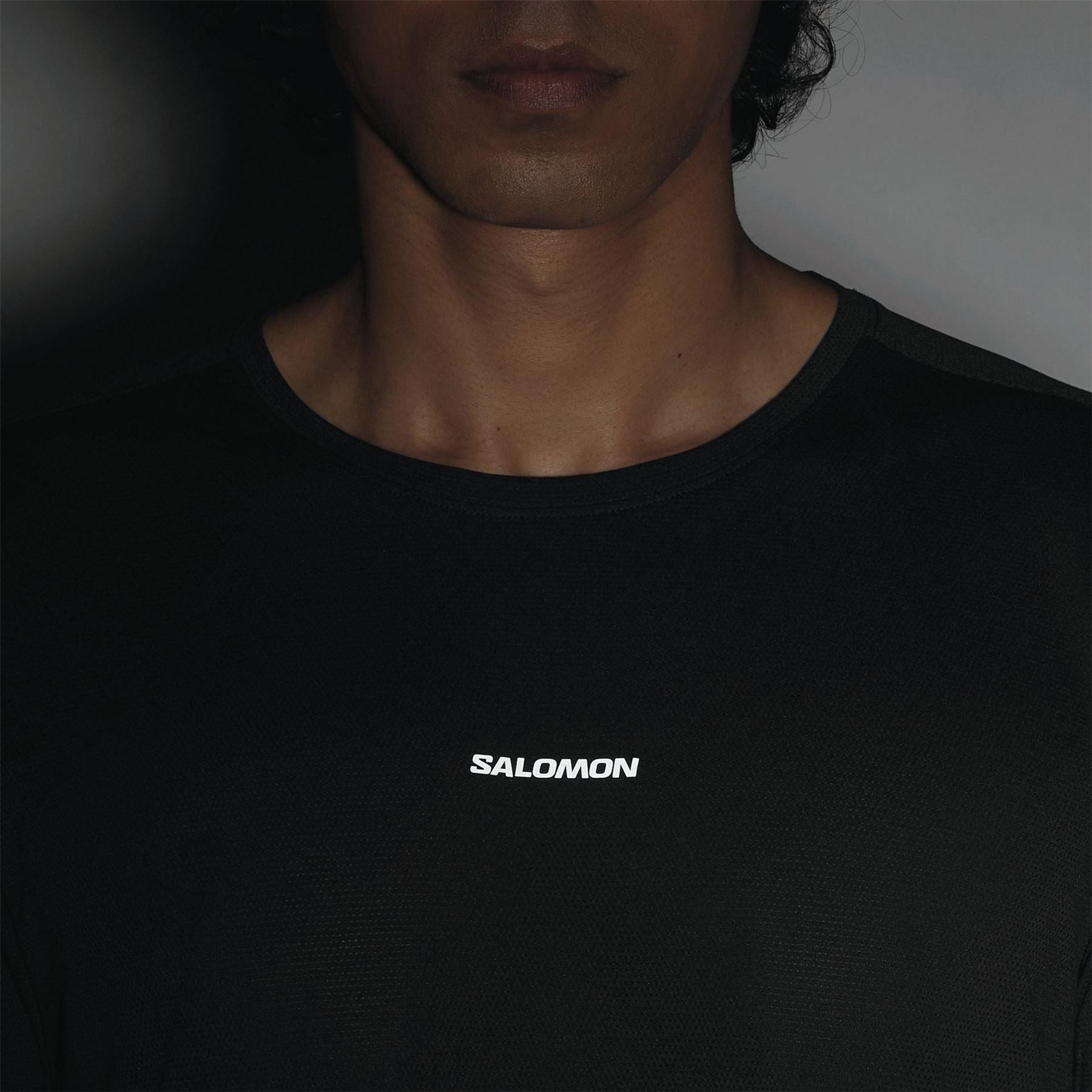 Salomon Mens Core Graphice Ls Running Tee