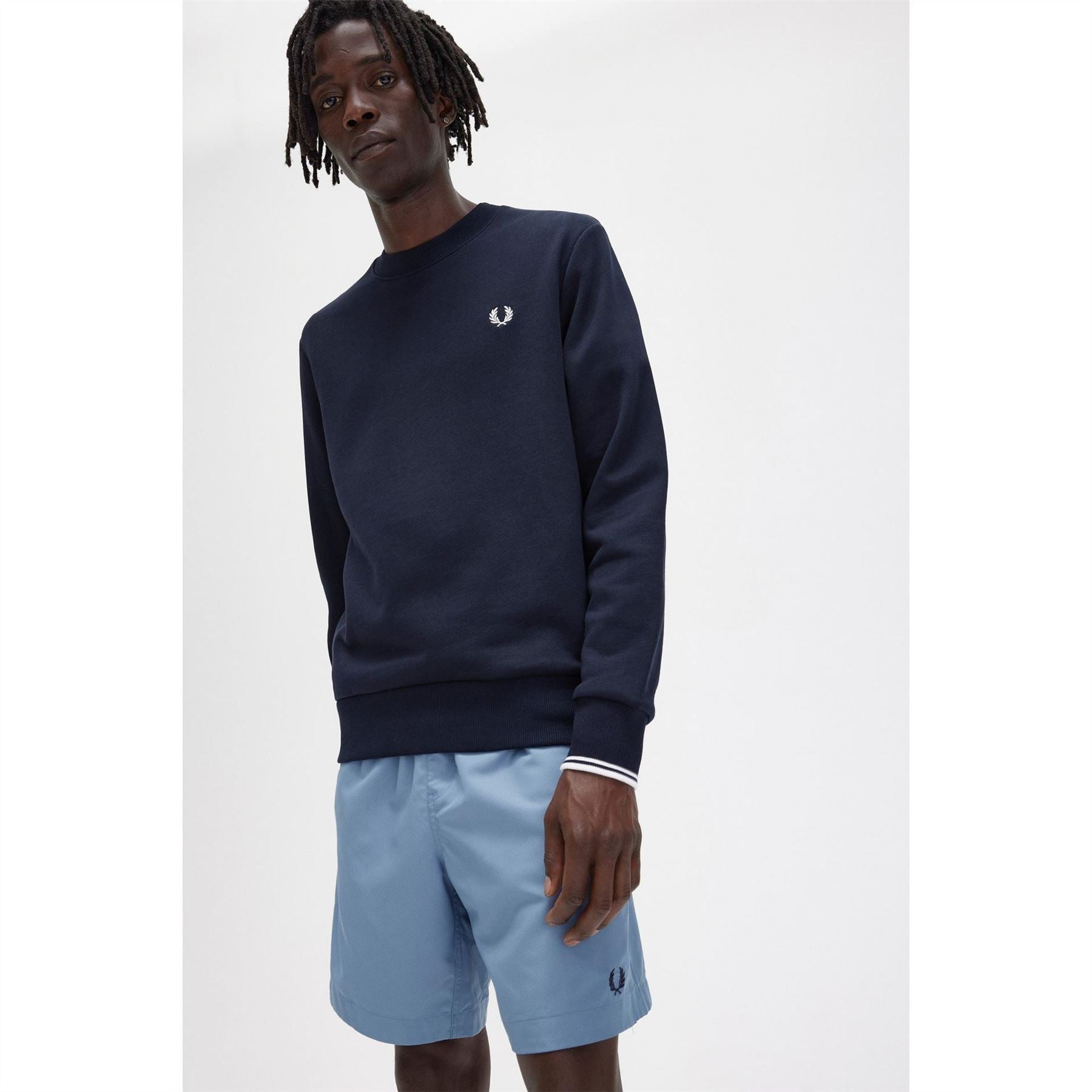 Fred Perry Neck Sweatshirt