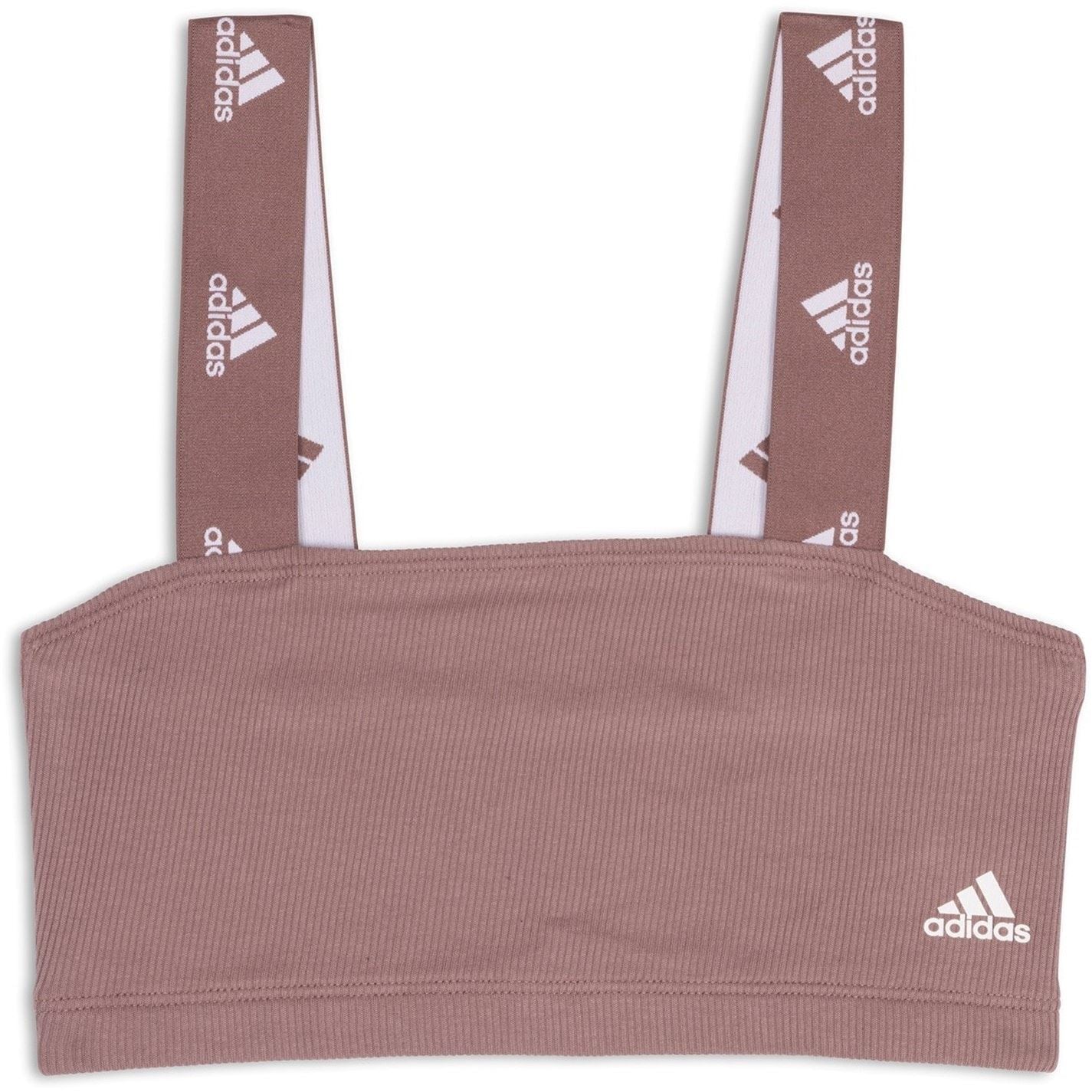 adidas Womens Ribbed Bandeau