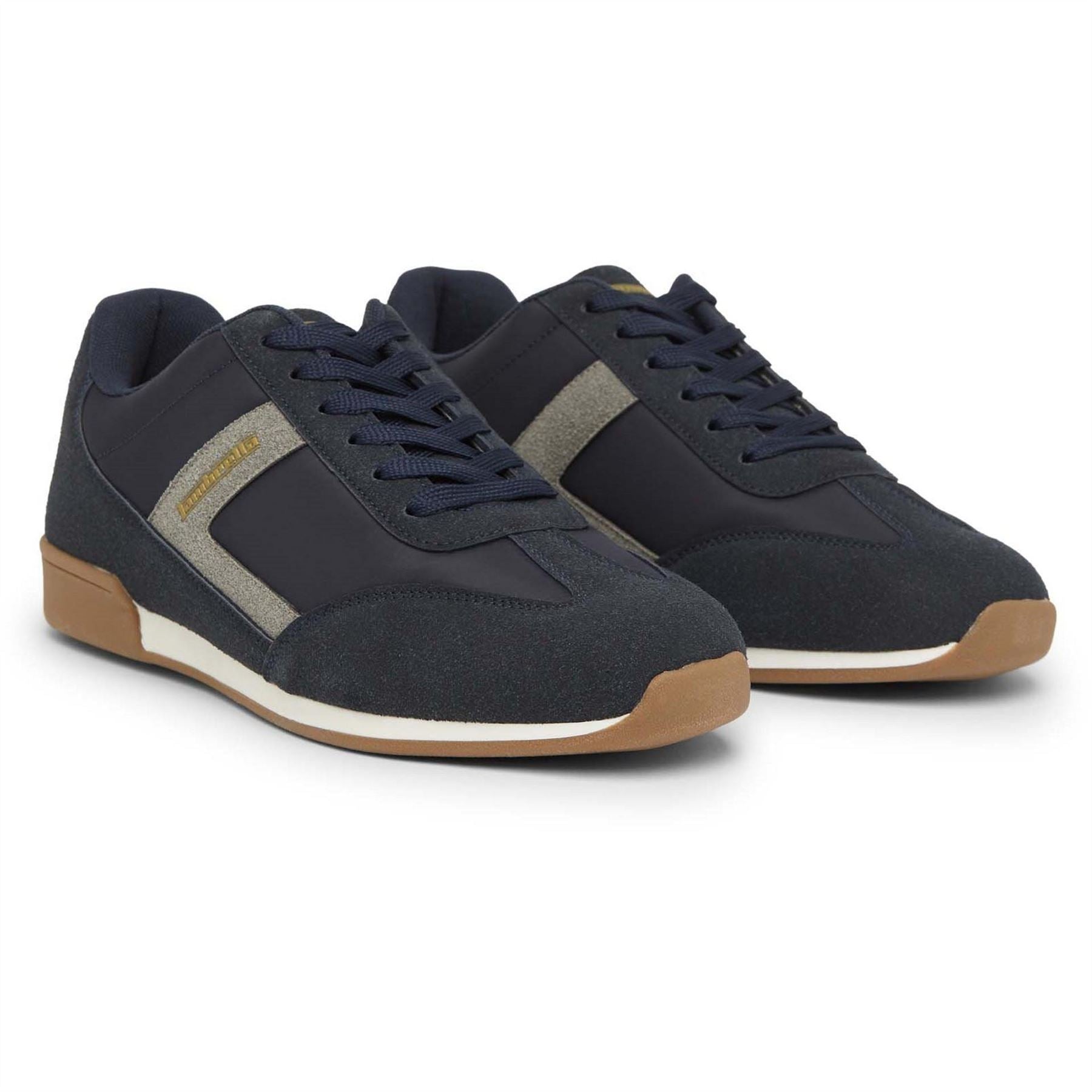 Lambretta Panther Lace-Up Court Sneakers