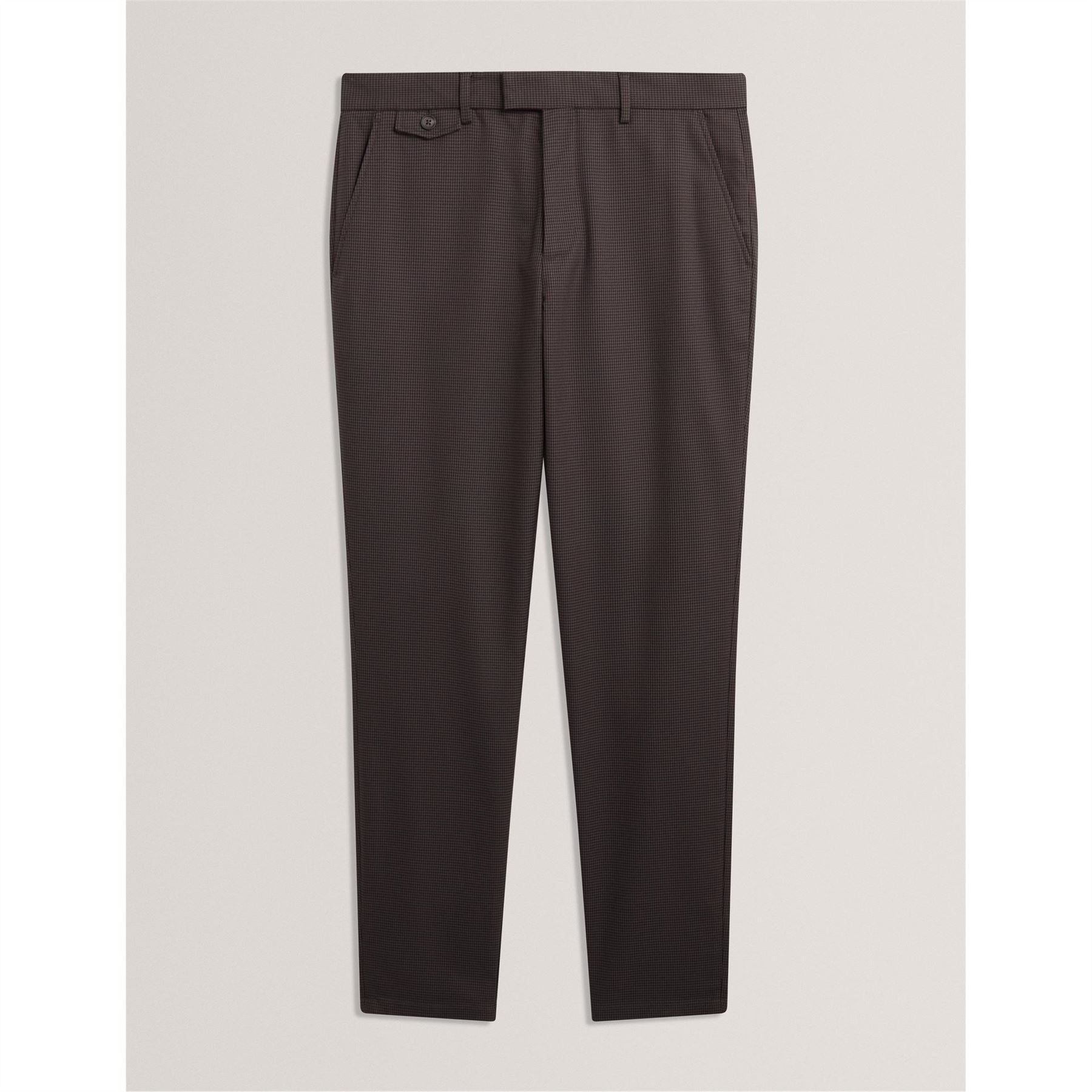 Ted Baker Houndstooth Slim Fit Trousers