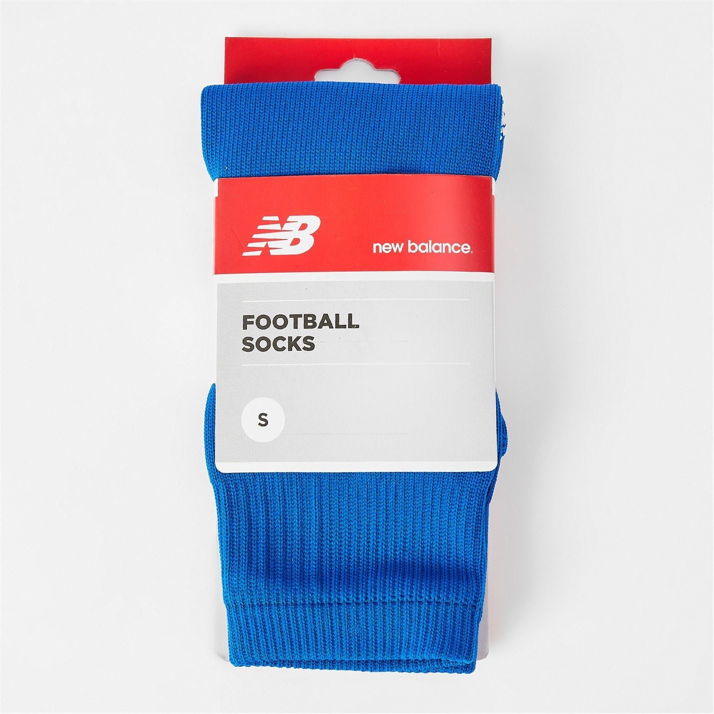 New Balance Solid Patterned Footless Socks with Logo