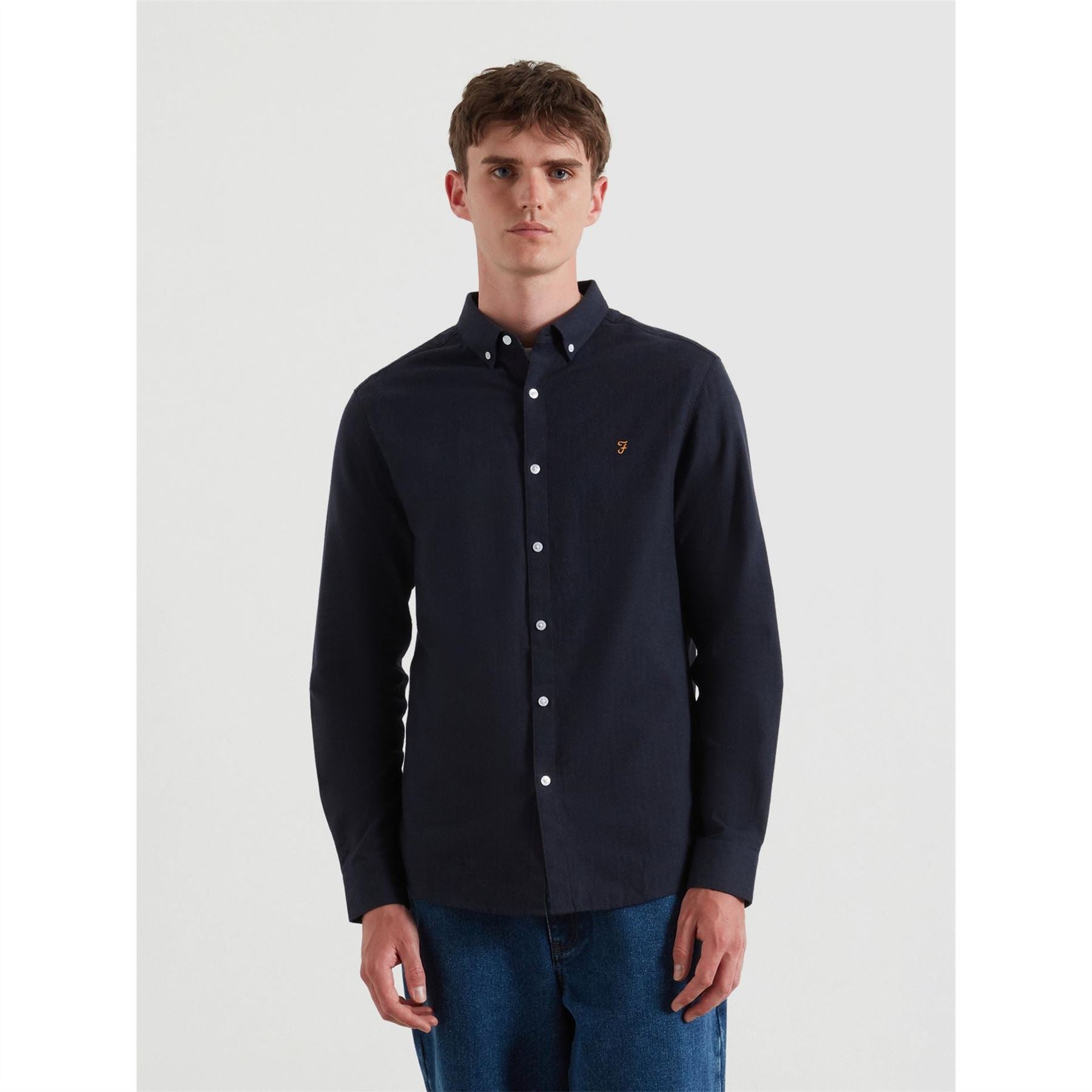 Farah Milners Long Sleeve Plain Shirt