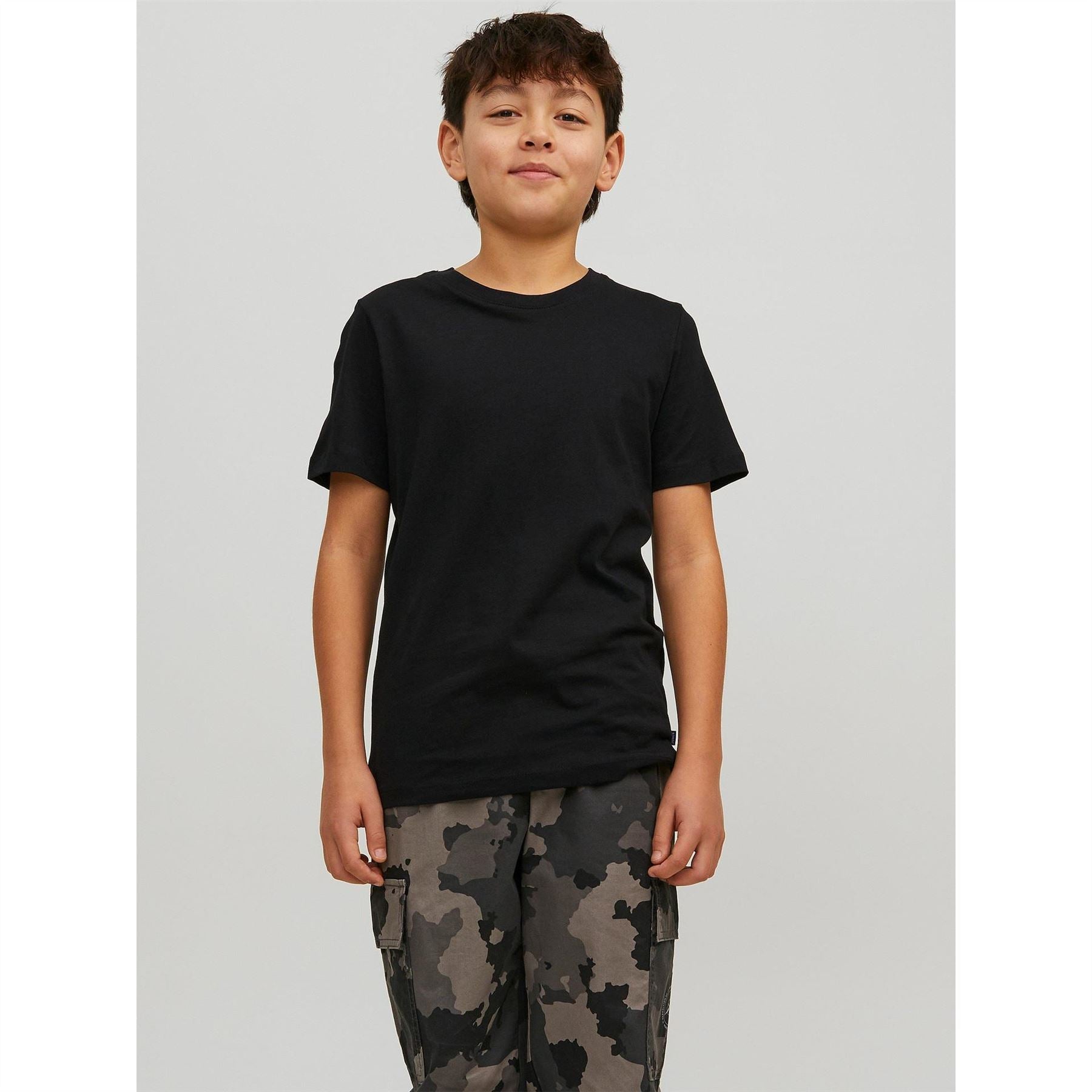 Jack and Jones Organic Regular Fit Crew Neck T-Shirt