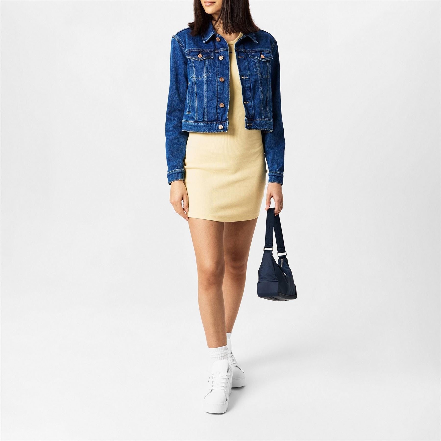 Tommy Jeans Jeans Essential Rib Tank Bodycon Dress