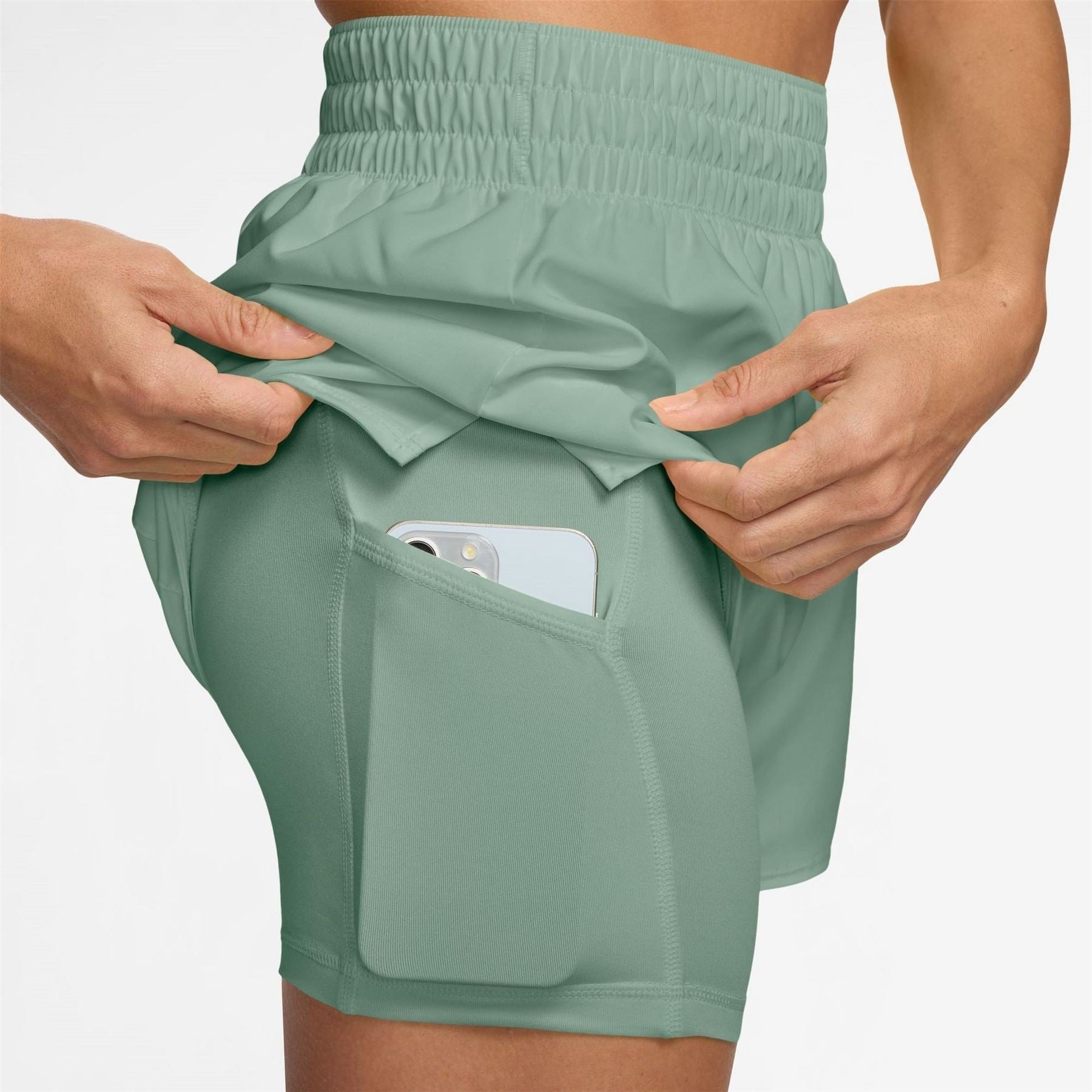 Nike Womens Pro Flex 2 In 1 Shorts