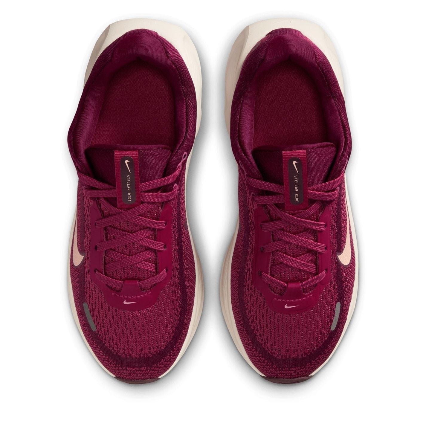 Nike Stellar Ride Low Top Sneakers with Lace-Up Closure