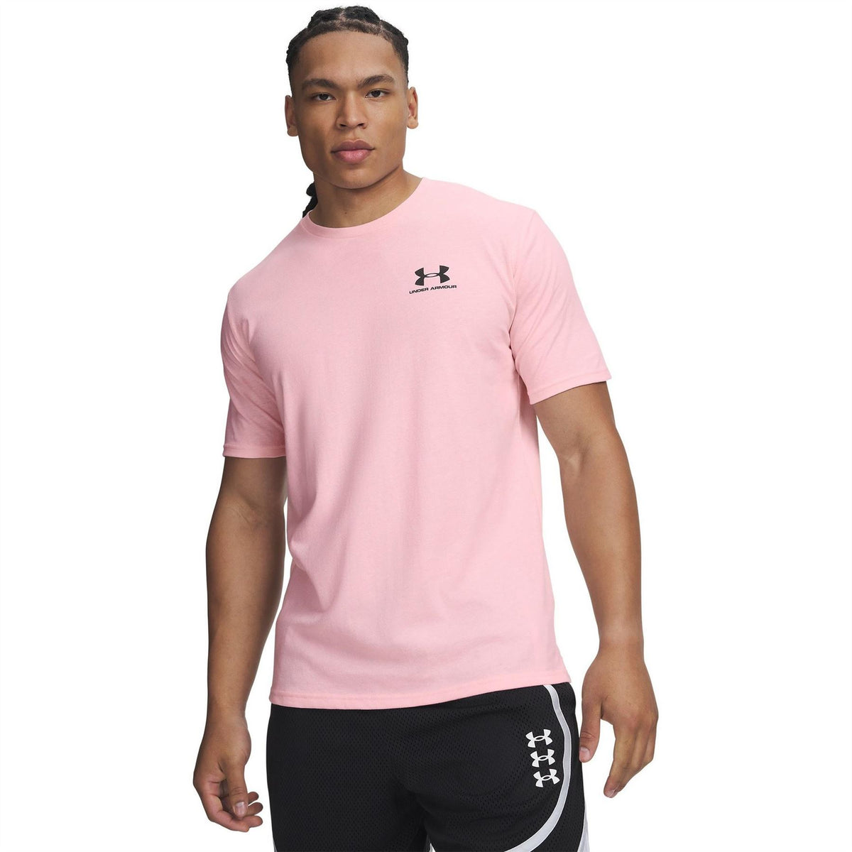 Under Armour Mens Armour Ua Left Chest Logo Short Sleeve