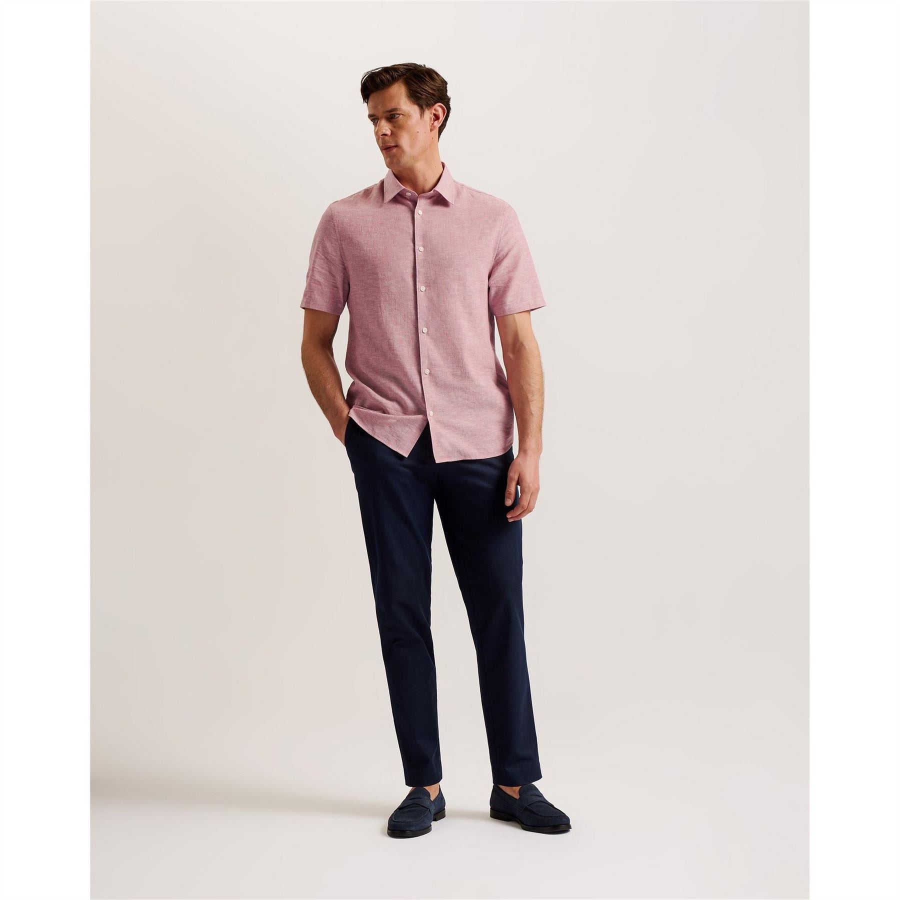 Ted Baker Naires Regular Fit Short Sleeve Shirt