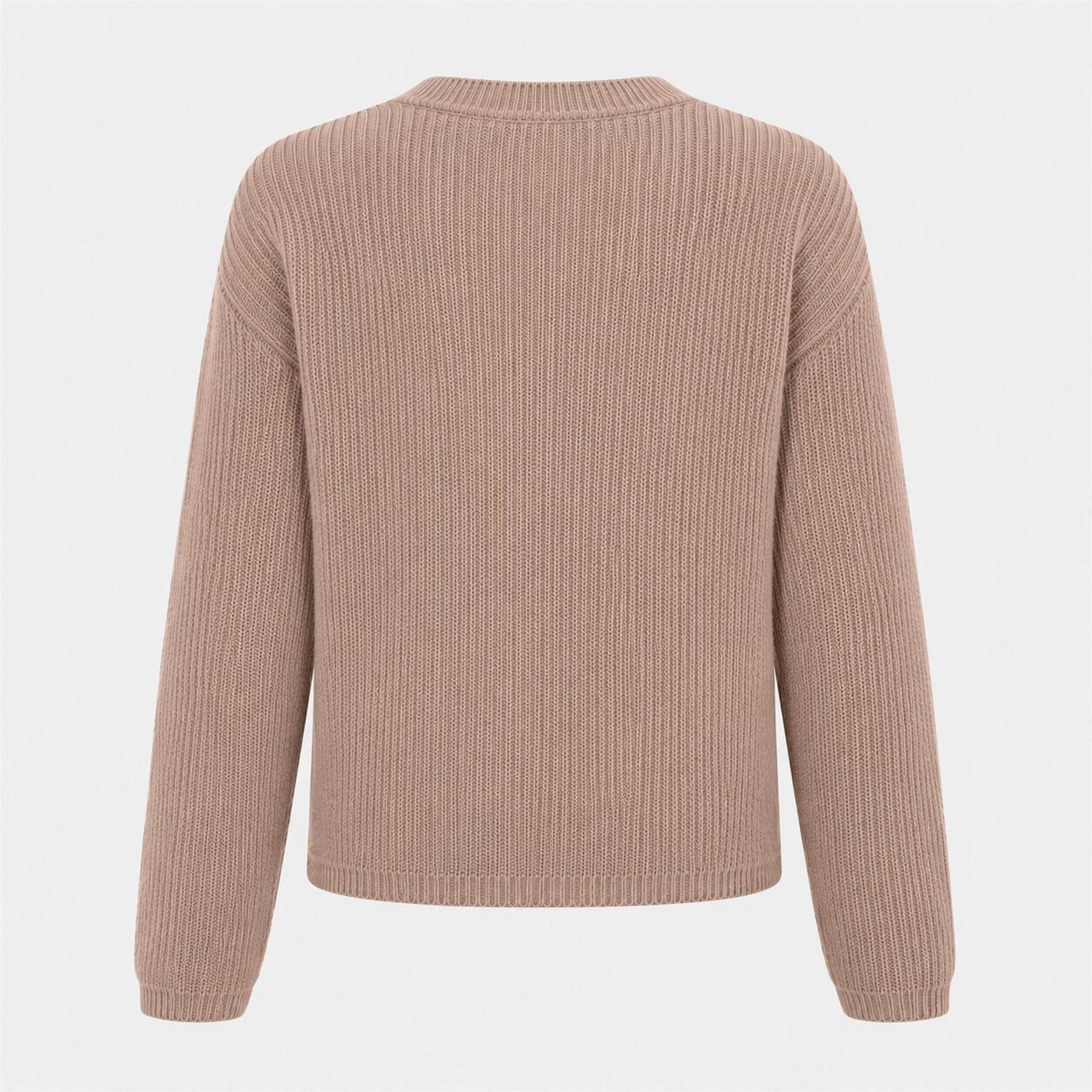 I Saw It First Half Ribbed Knit Cardigan