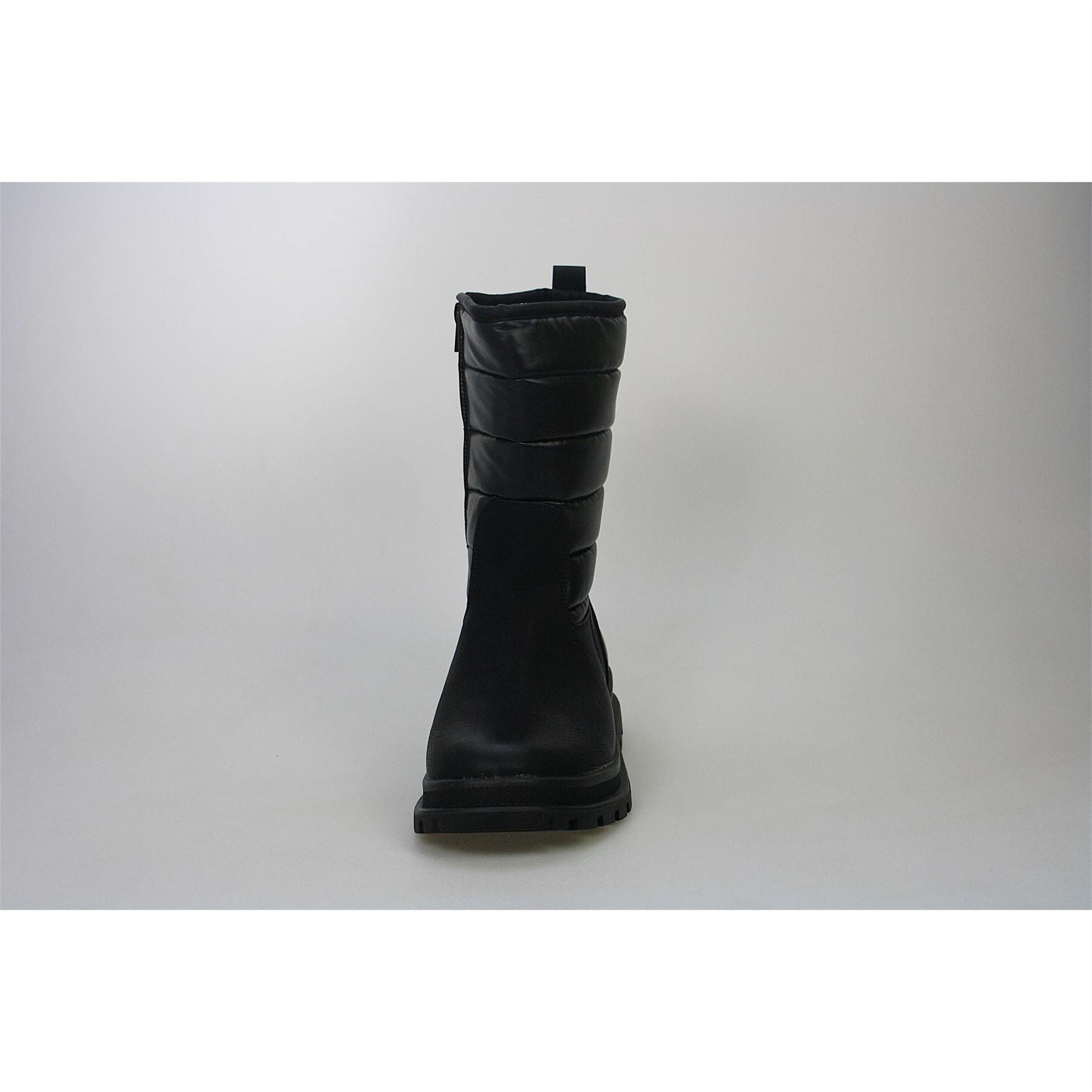 Buckle My Shoe Knee High Boots with Lug Sole