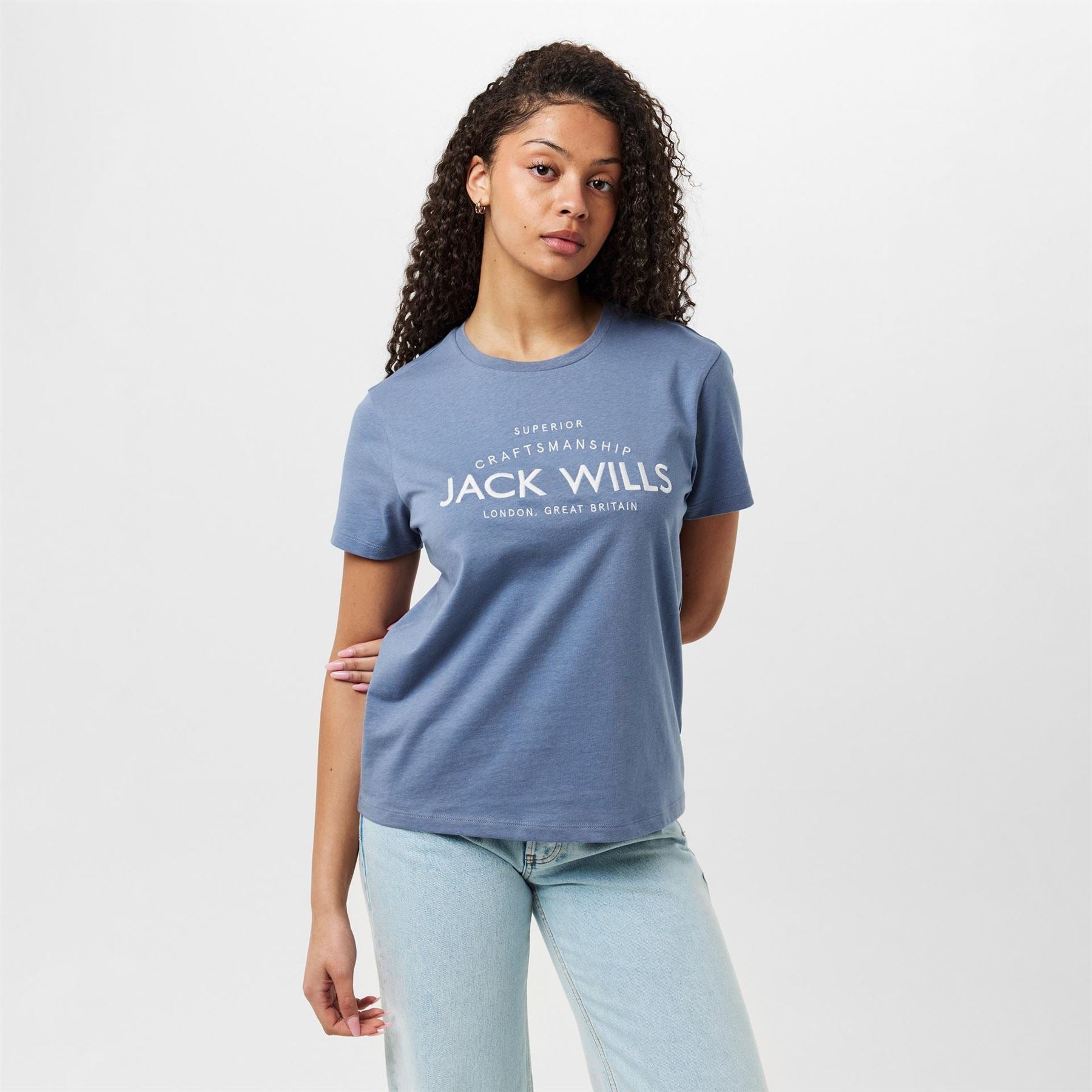 Jack Wills Forstal Boyfriend T-Shirt Ladies