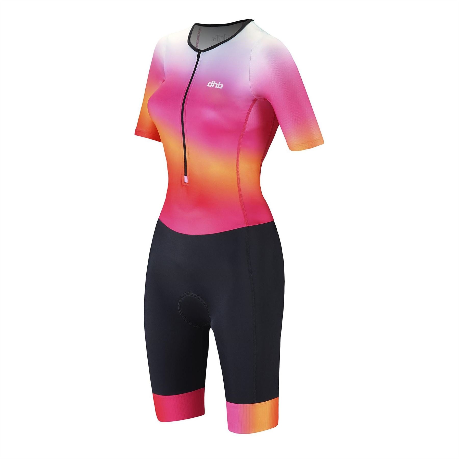 Dhb Womens Hydron Short Sleeve Tri Suit