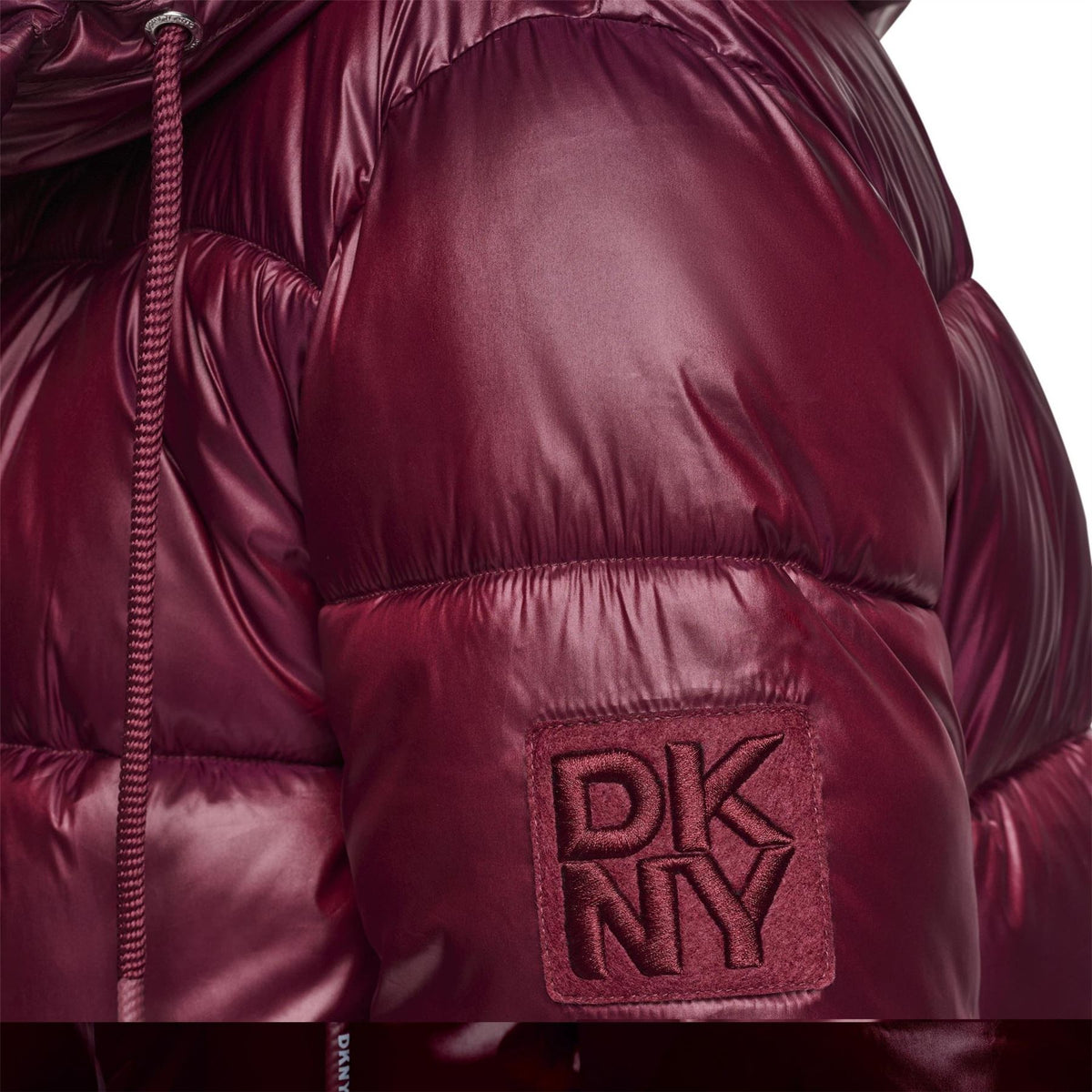 DKNY Puffer Coat W  Drama Collar