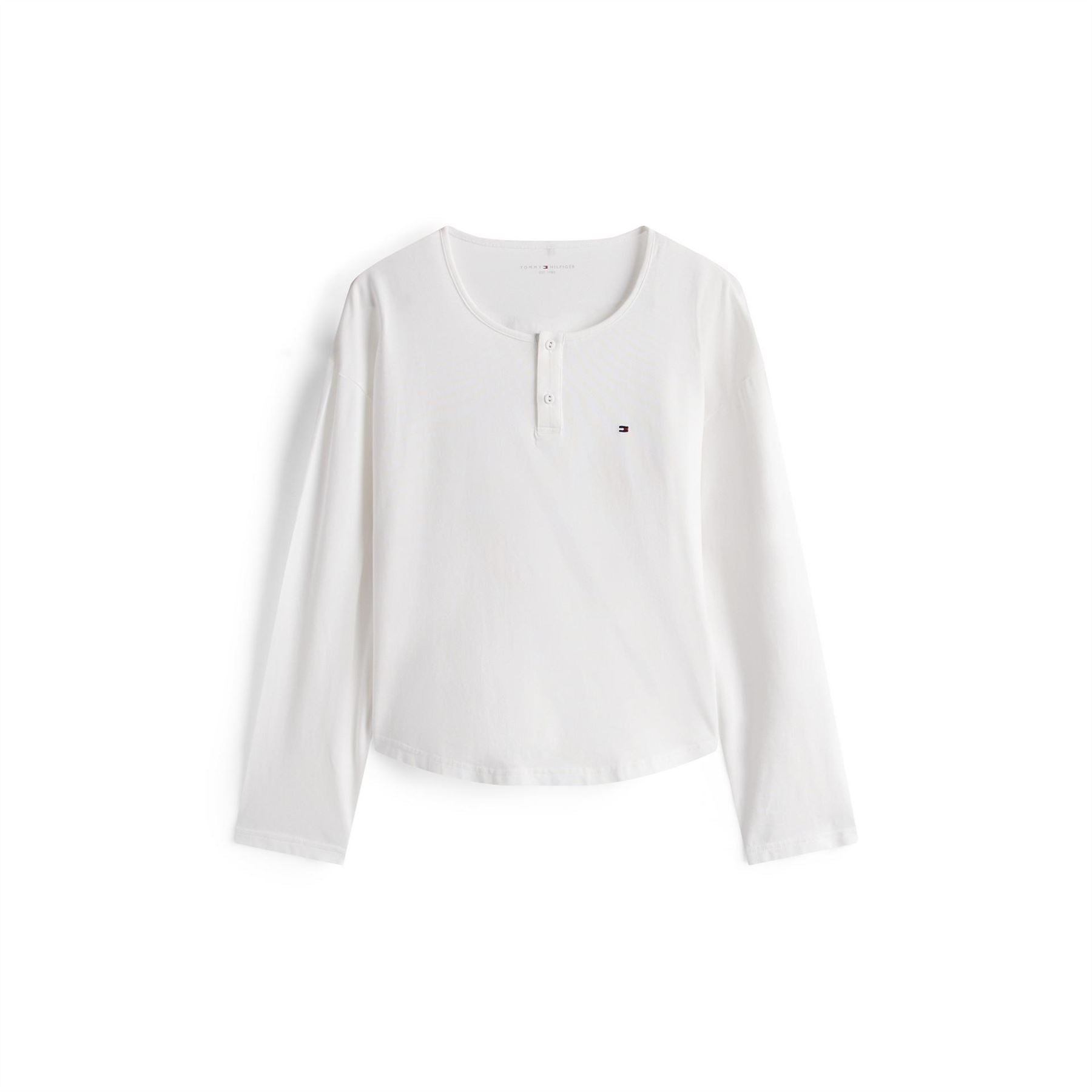 Tommy Hilfiger Long Sleeve Scoop Neck Pyjama Set
