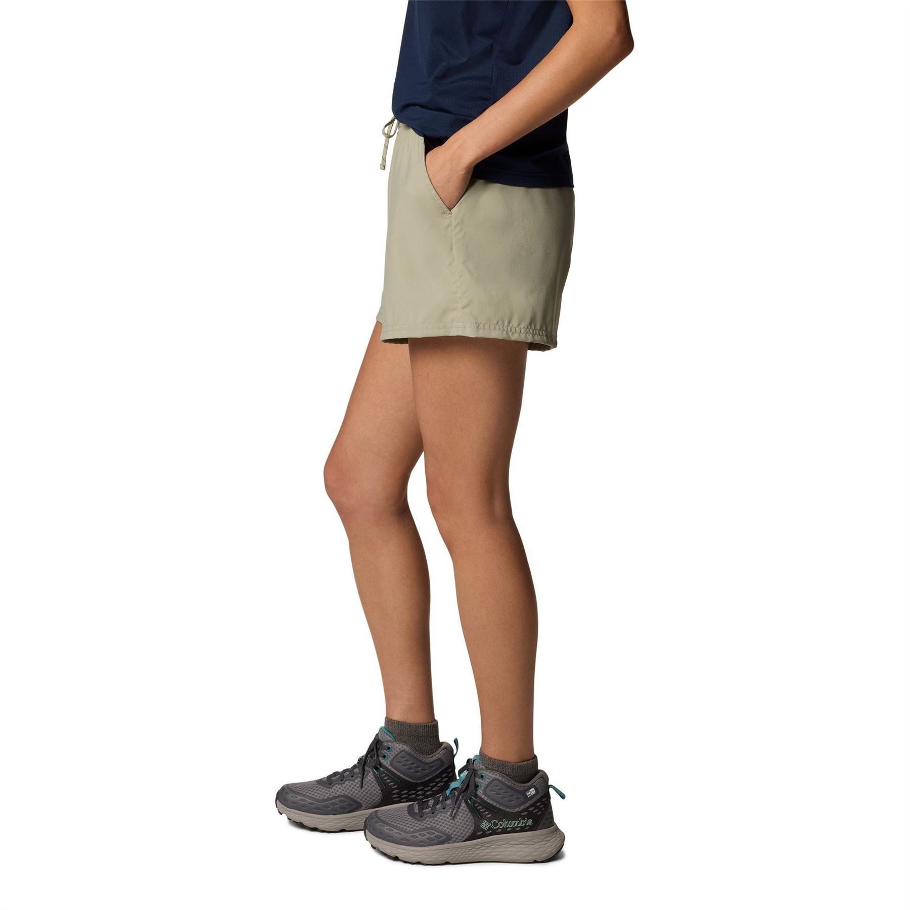Columbia Blue Vista Walking Shorts with Elasticated Waistband