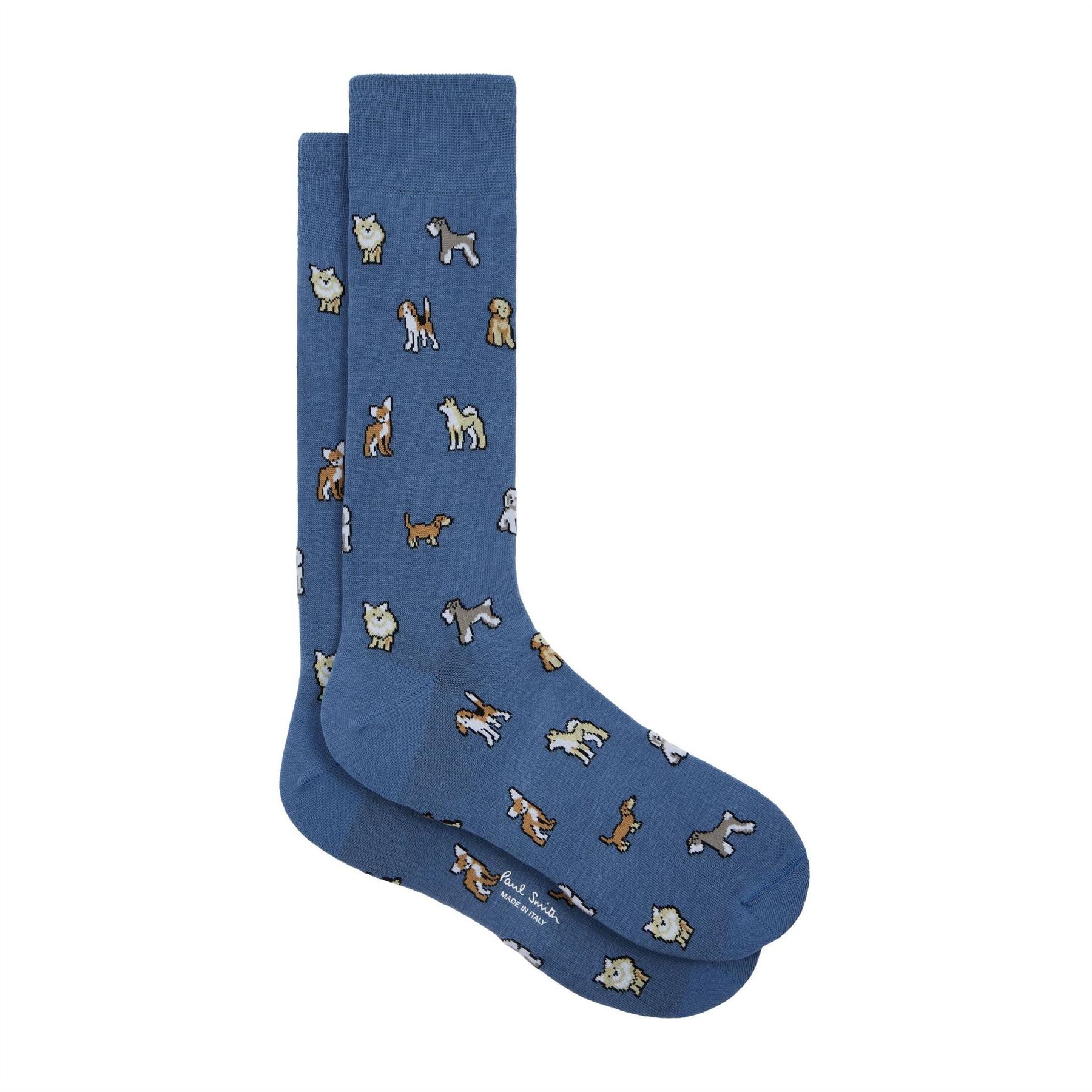 Paul Smith Kyoto Dogs Crew Socks