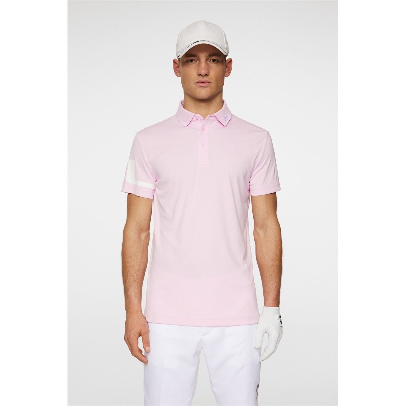 J Lindeberg Golf Short Sleeve Performance Polo Shirt