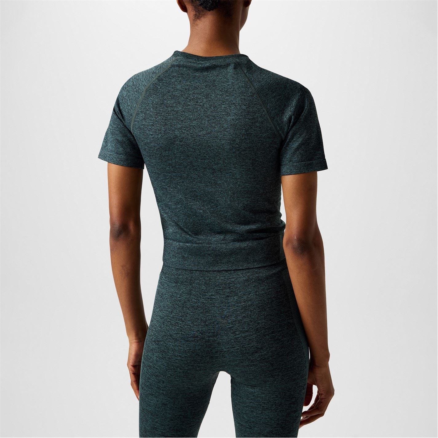 Everlast Cropped Crew Neck Slim Fit T-Shirt