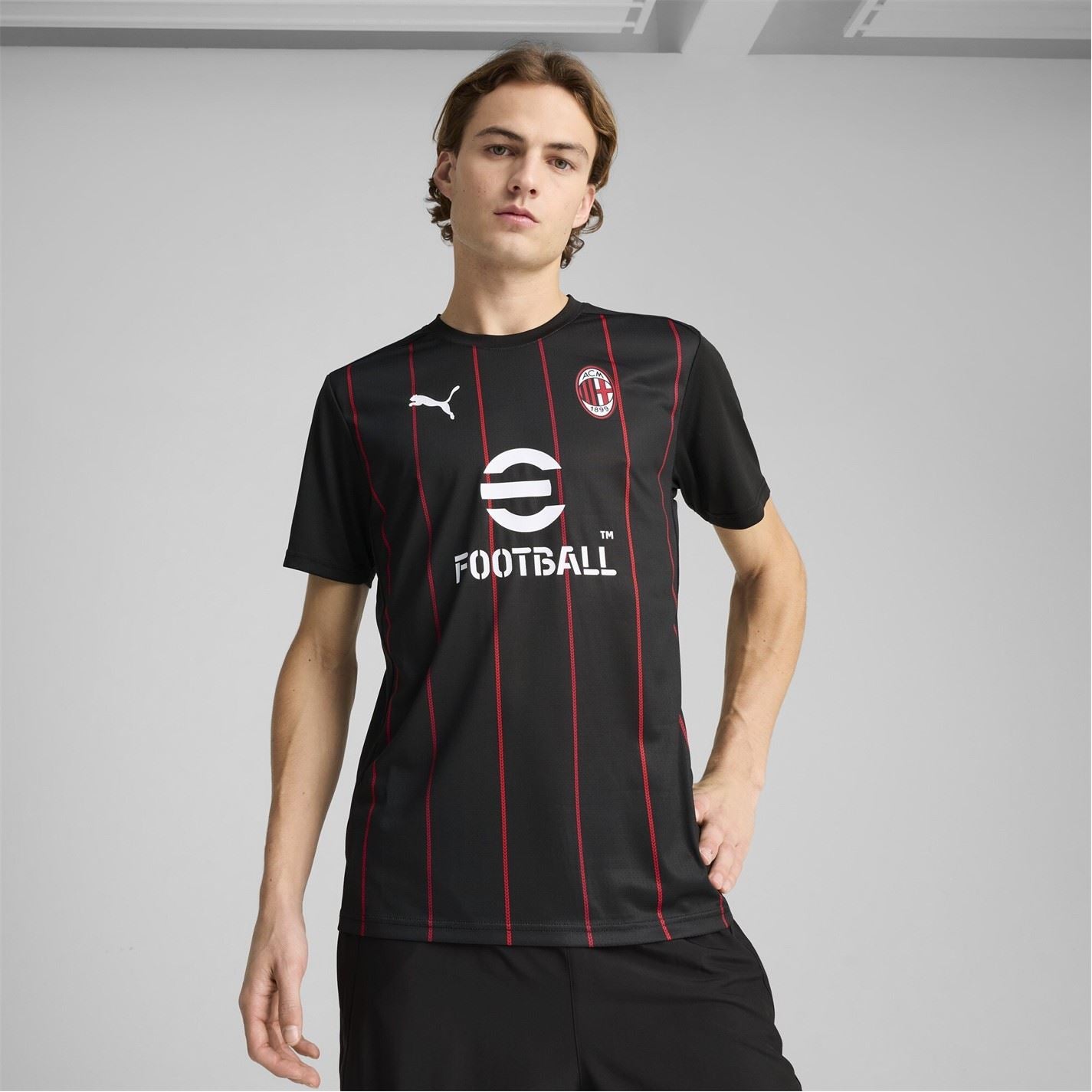 Puma Ac Milan Prematch Shirt Adults