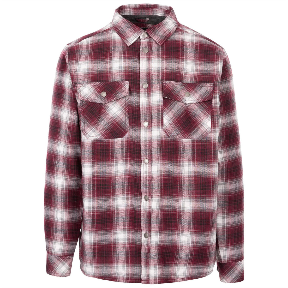 Trespass Collared Neck Long Sleeve Shirt with Chest Pocket