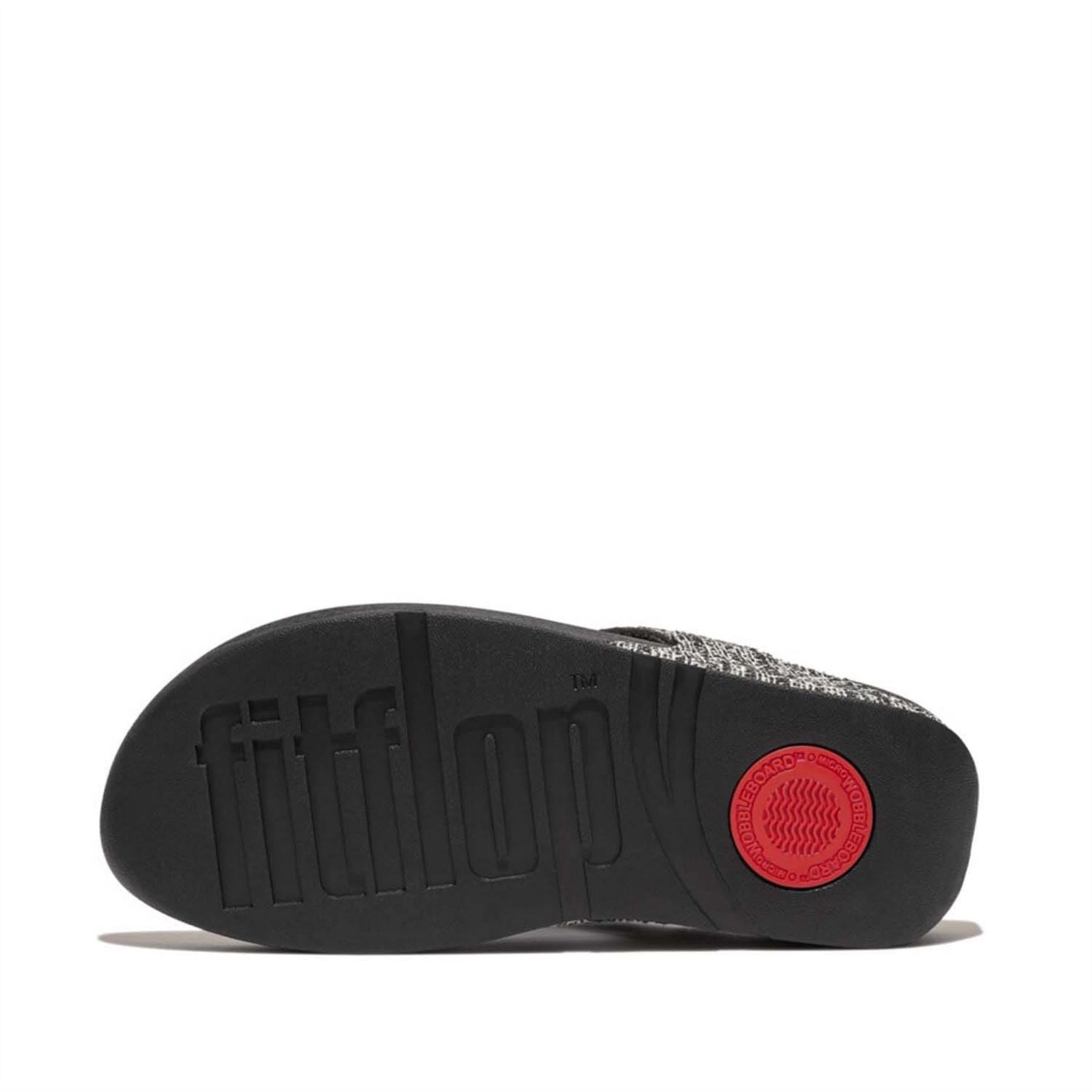 Fitflop Shimmerweave Toe Post Sandals