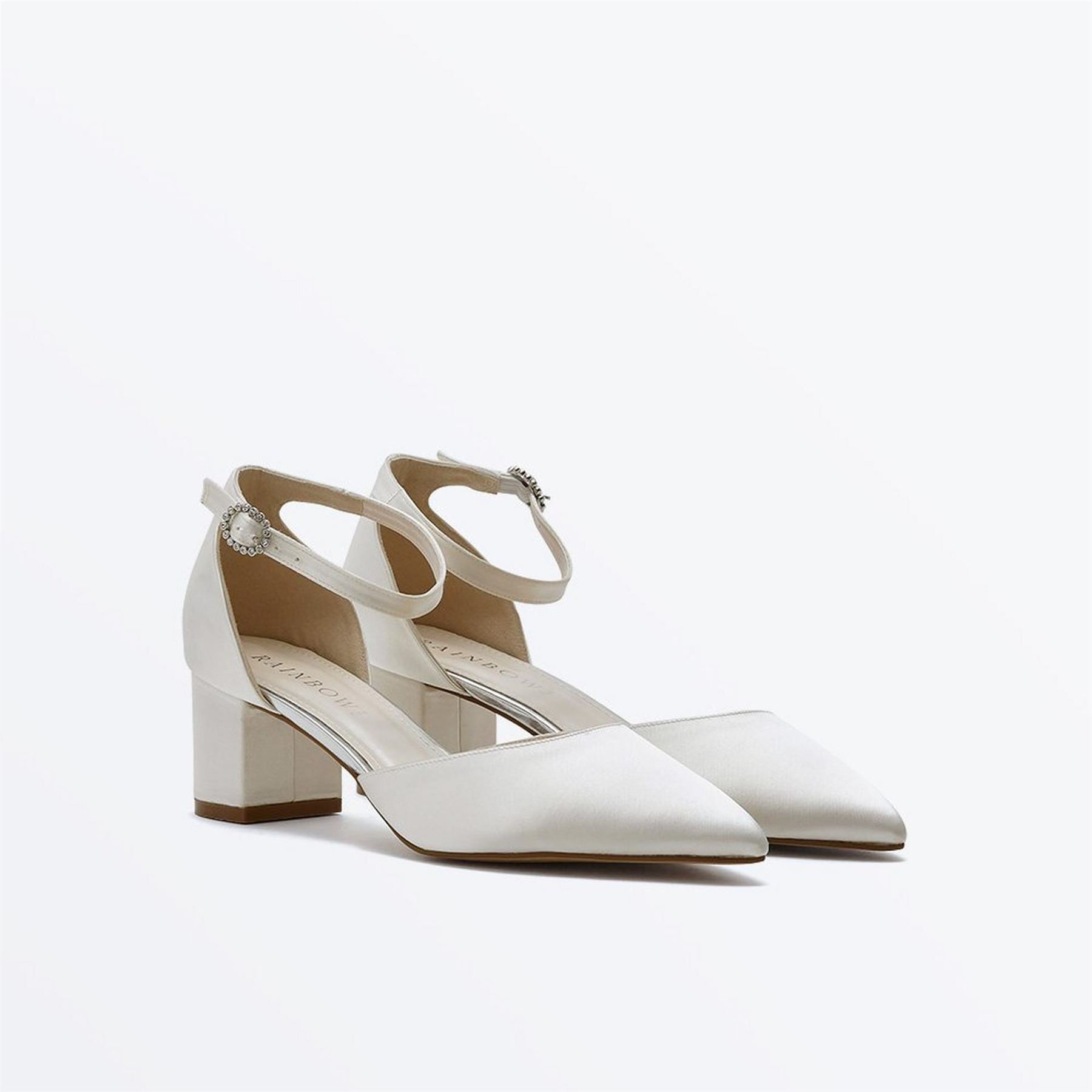 Rainbow Block Court Shoes