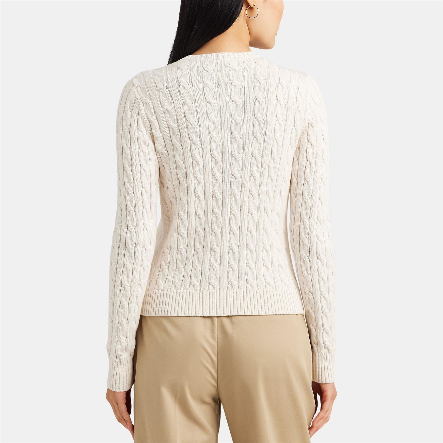 Lauren by Ralph Lauren Crew Neck Long Sleeve Sweater
