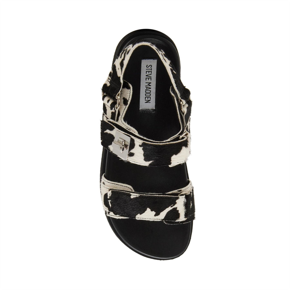 Steve Madden Mona C Leopard Patterned Open Toe Sandals