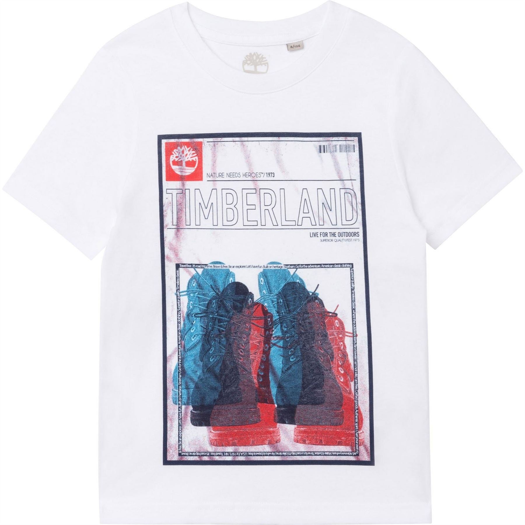 Timberland T-Shirt 100 Percent  Cotton